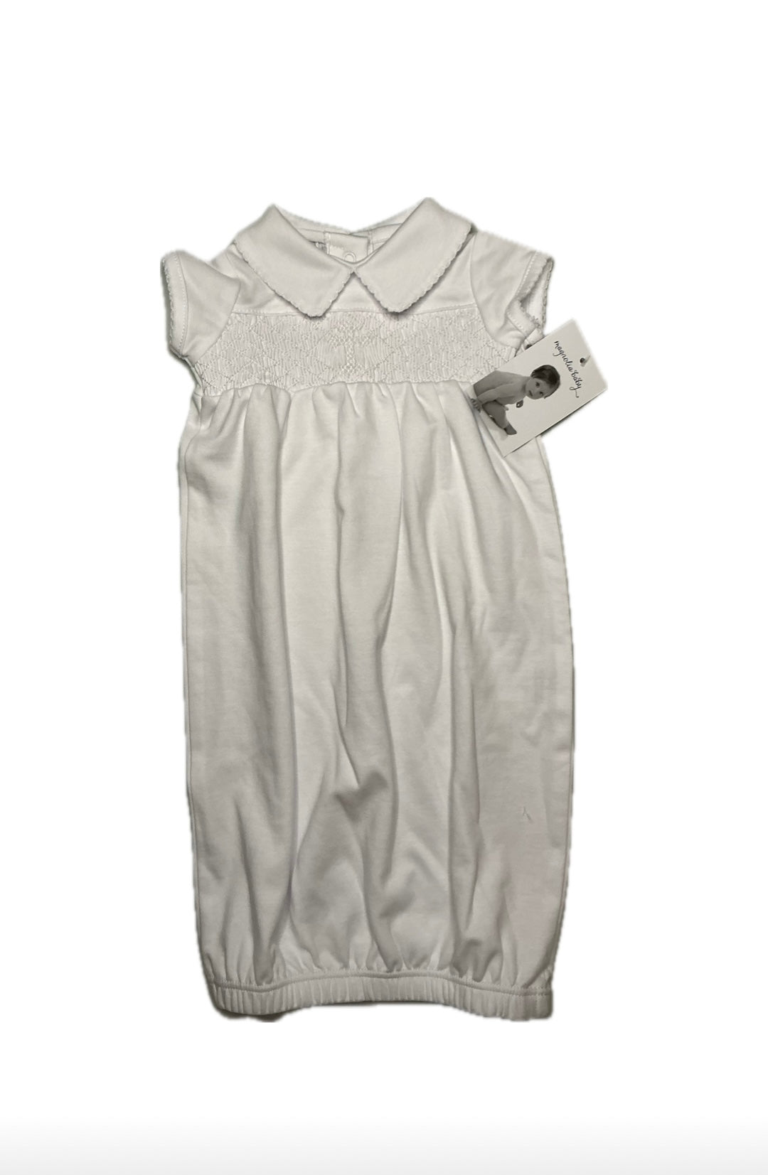 Preemie Magnolia Baby Blessed Smocked Gown