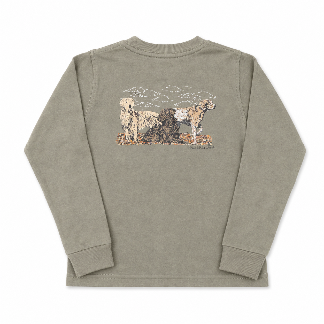 24M Properly Tied Lab Trio LS Tee
