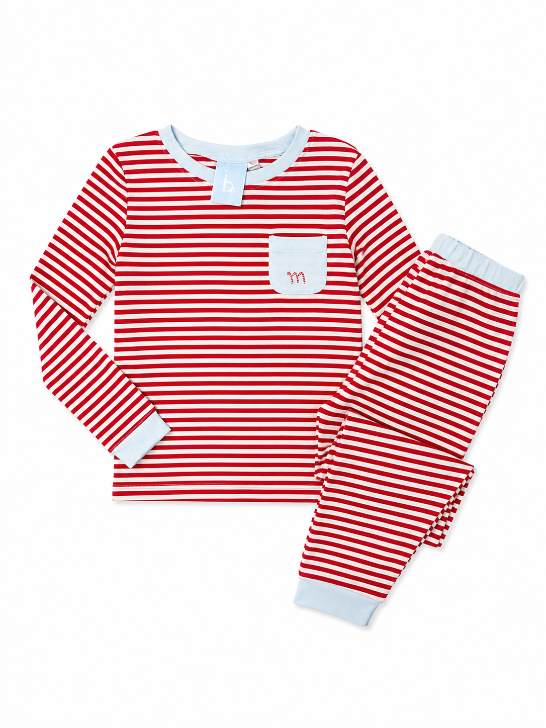 4 Bella Bliss Candy Cane LS Pajama