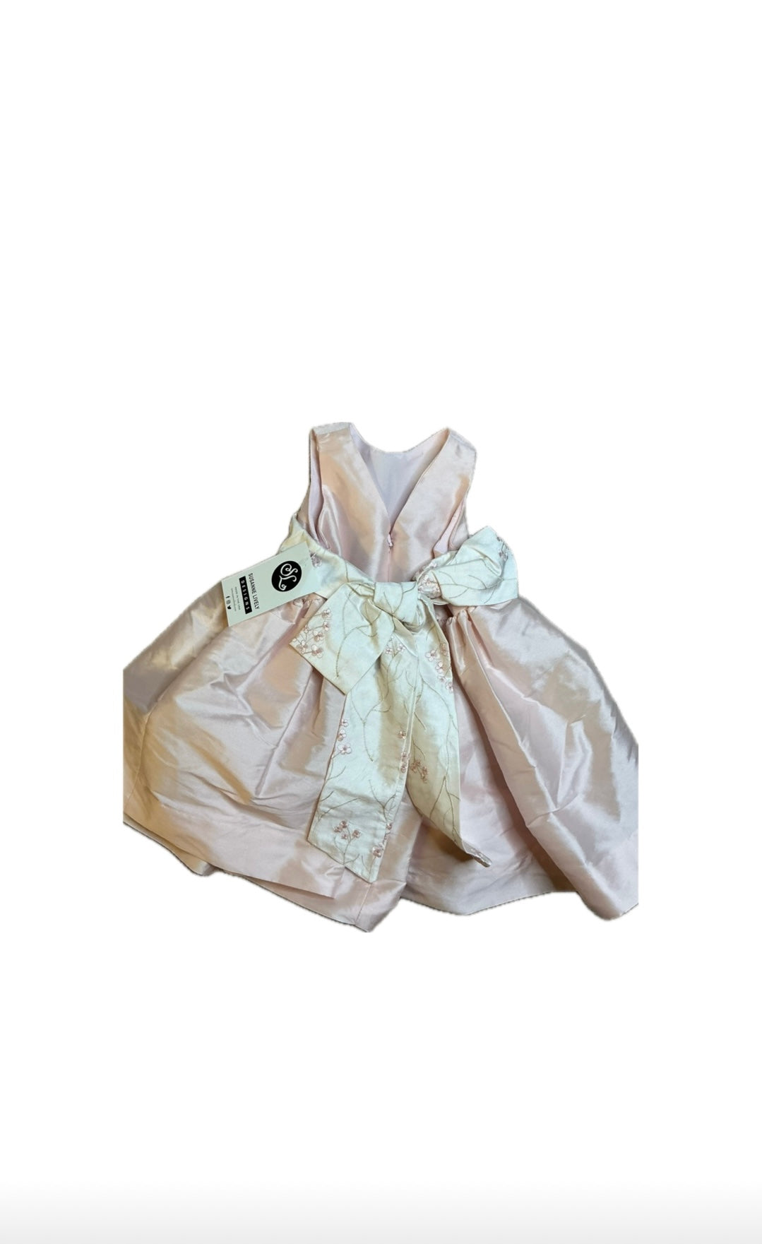 Susanne Lively Cherry Blossom Silk Dress