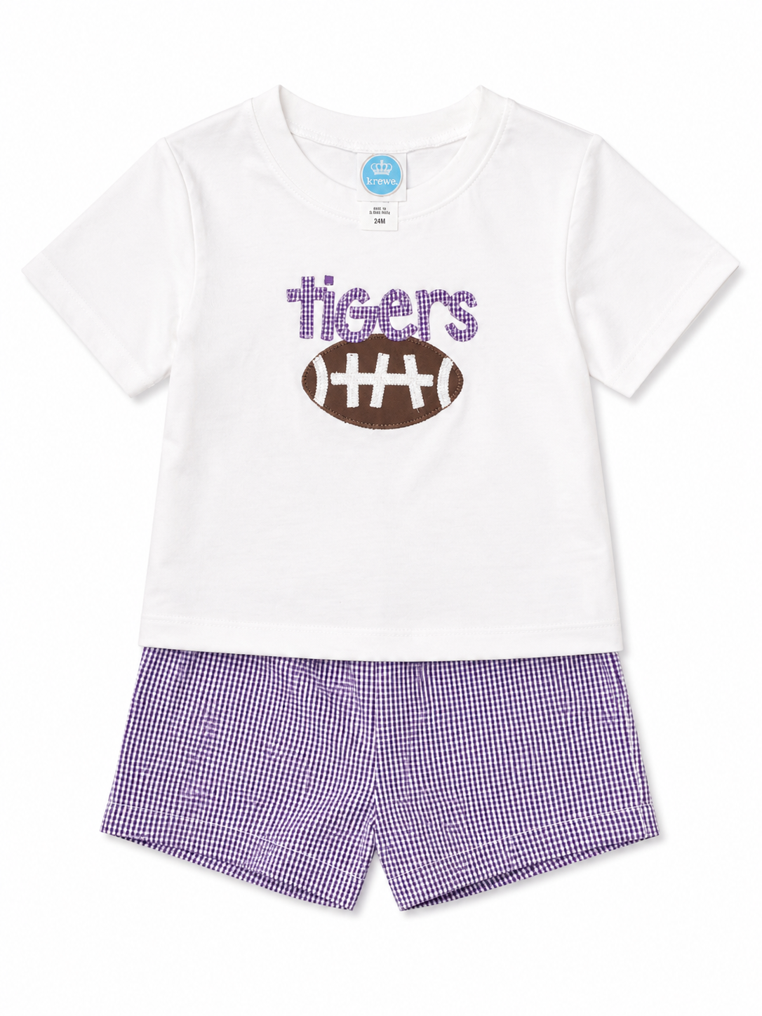 24M Krewe Tigers Short Set