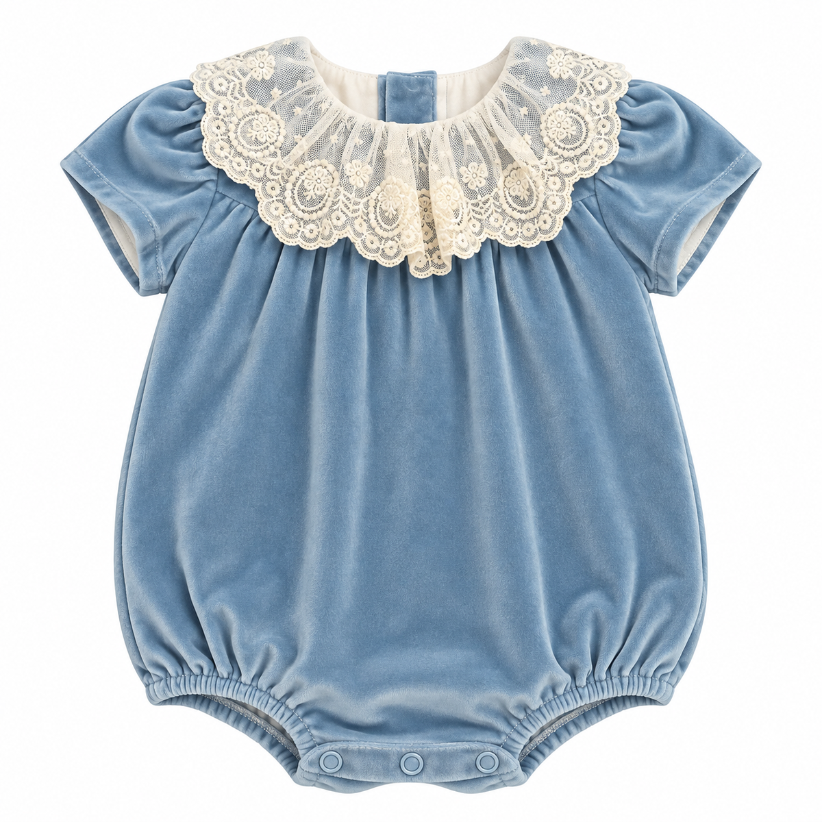 9M Luli & Me Blue Velvet Bubble