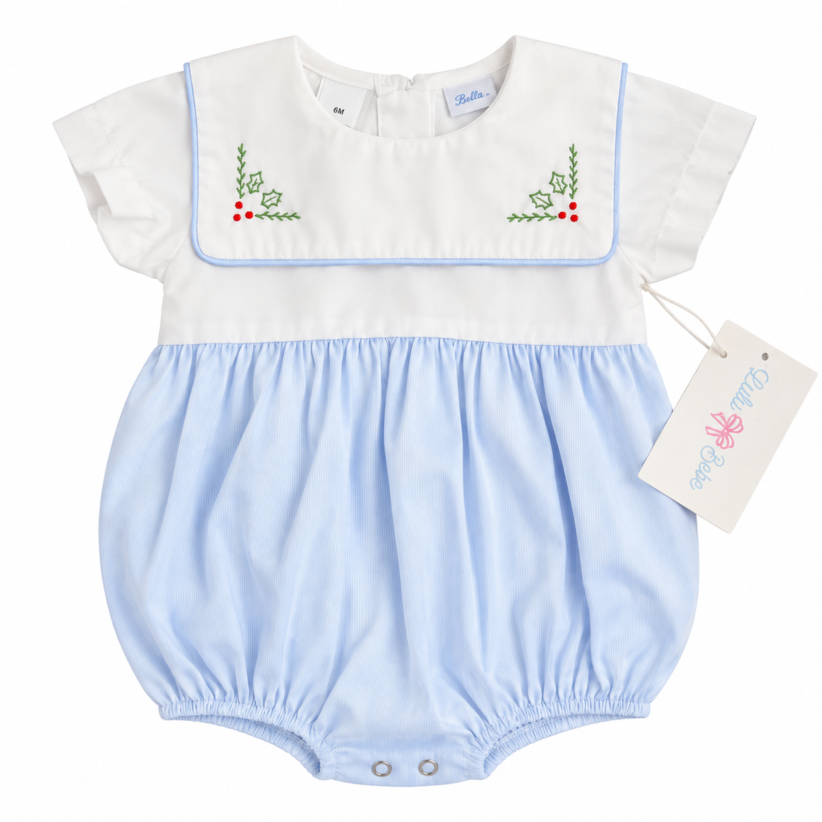 6M Lulu Bebe Holly Collared Bubble