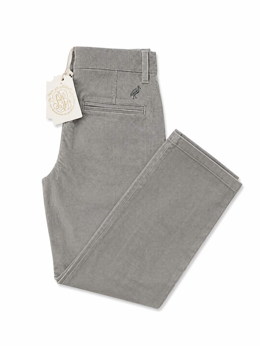 6 TBBC Prep School Pants in Grey Corduroy