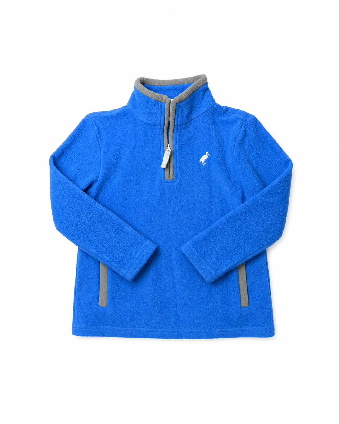 4T TBBC Hayward Half Zip in Barbados Blue Fleece
