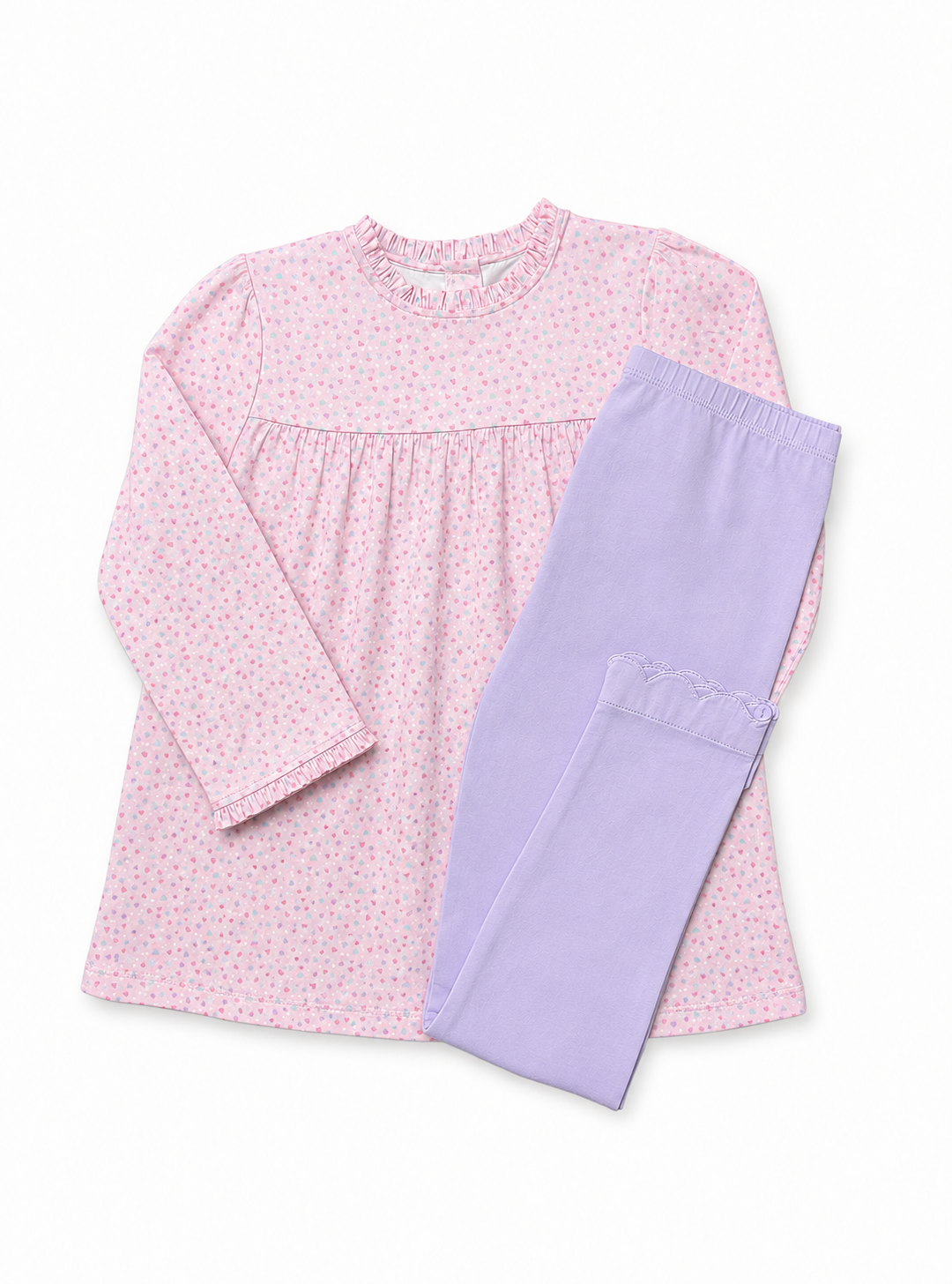 10/12 James & Lottie Heart Tunic and Legging Set