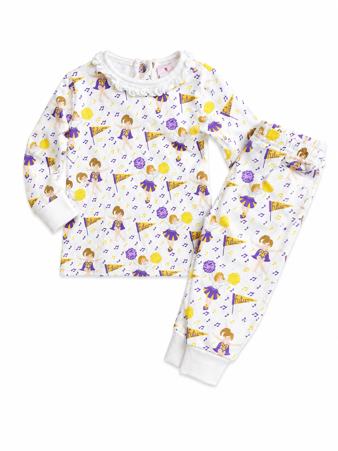 12M Little Louanne LSU Cheer/ Dance Pj Set