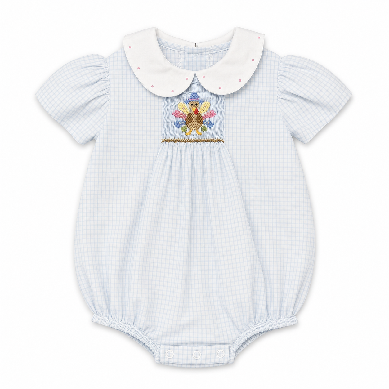 18M Remember Nguyen Smocked Turkey Bubble