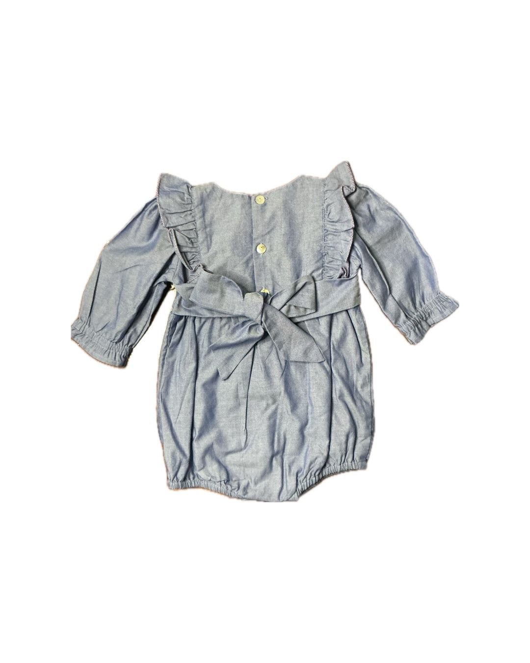 Maddie and Connor Chambray Hearts Bubble