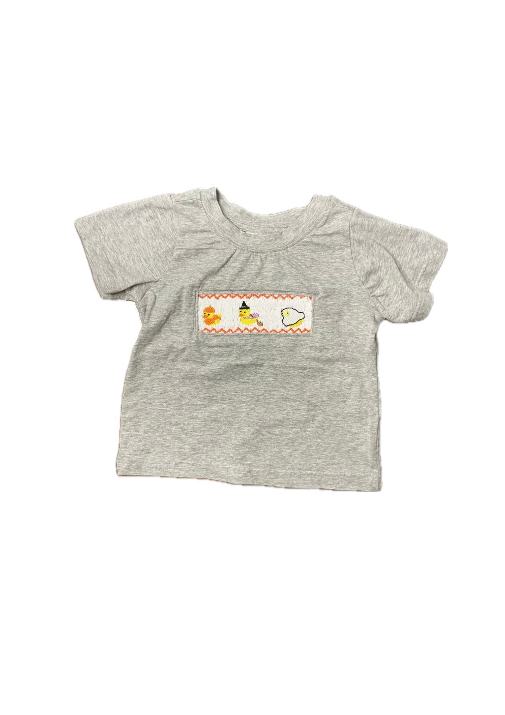 18M Sweet Magnolia Smocked Halloween Duck Smocked Tee