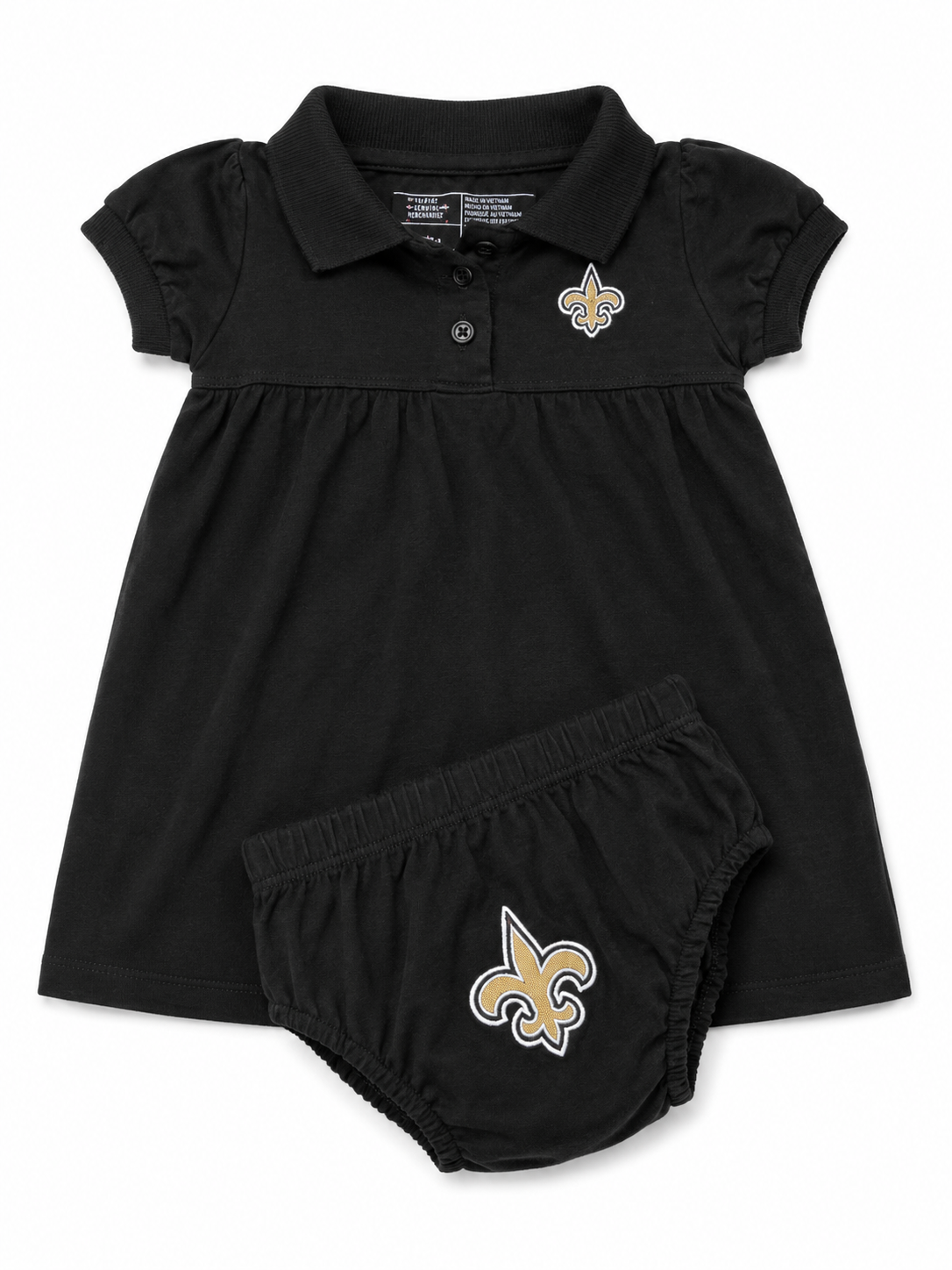 6/9M Saints Polo Dress with Bloomer