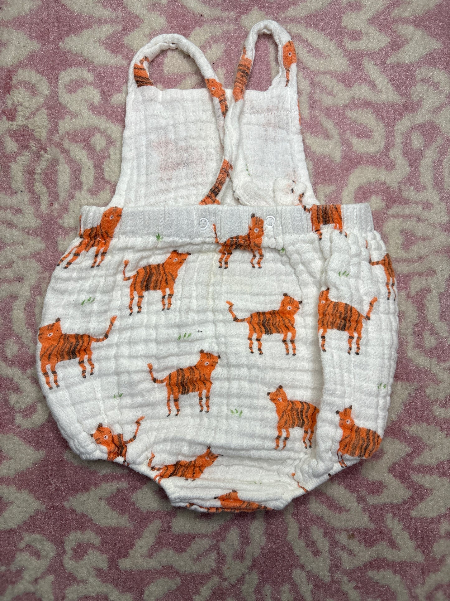 3-6M Angel Dear Tiger Sunsuit