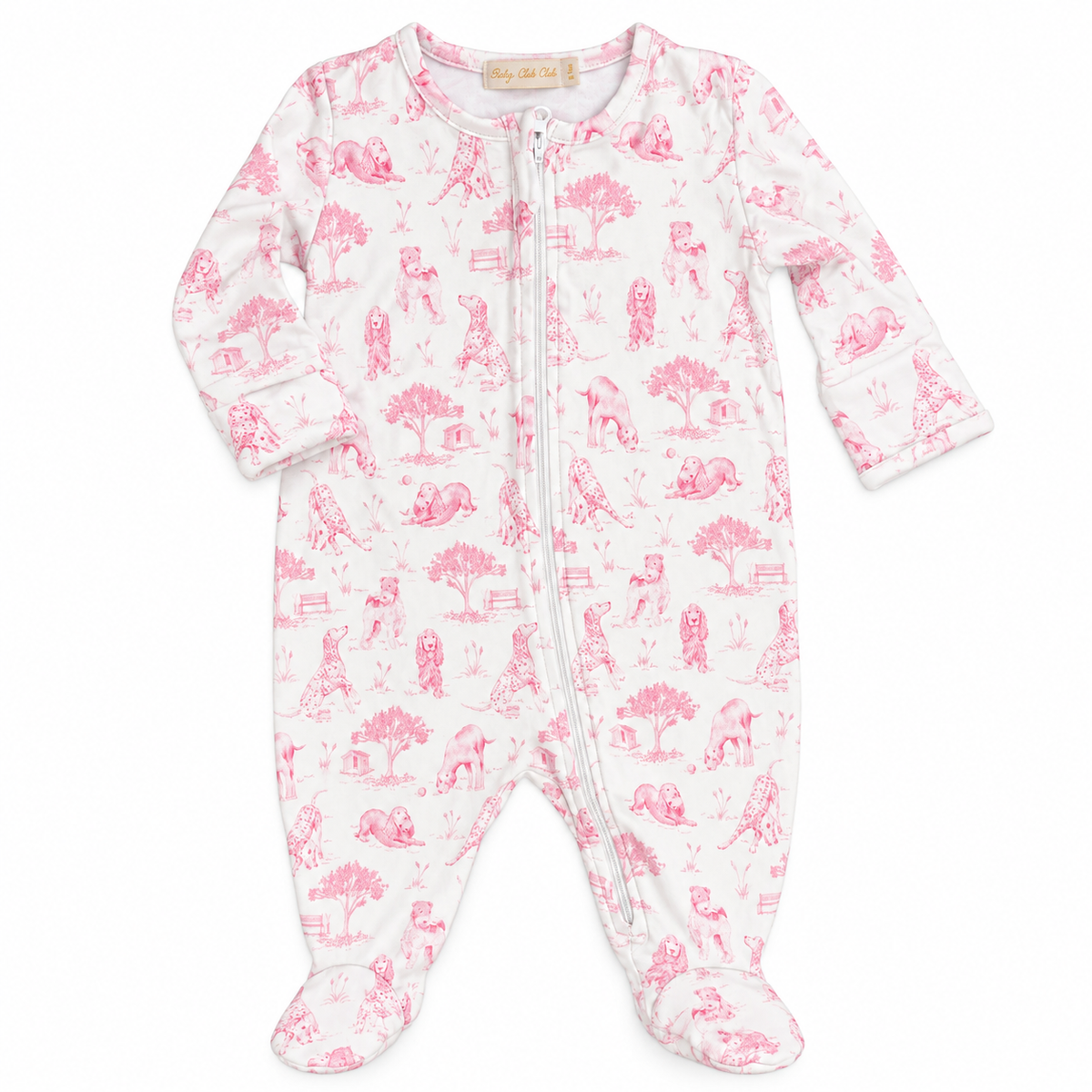 3-6M Baby Chic Club Punk Puppy Toile