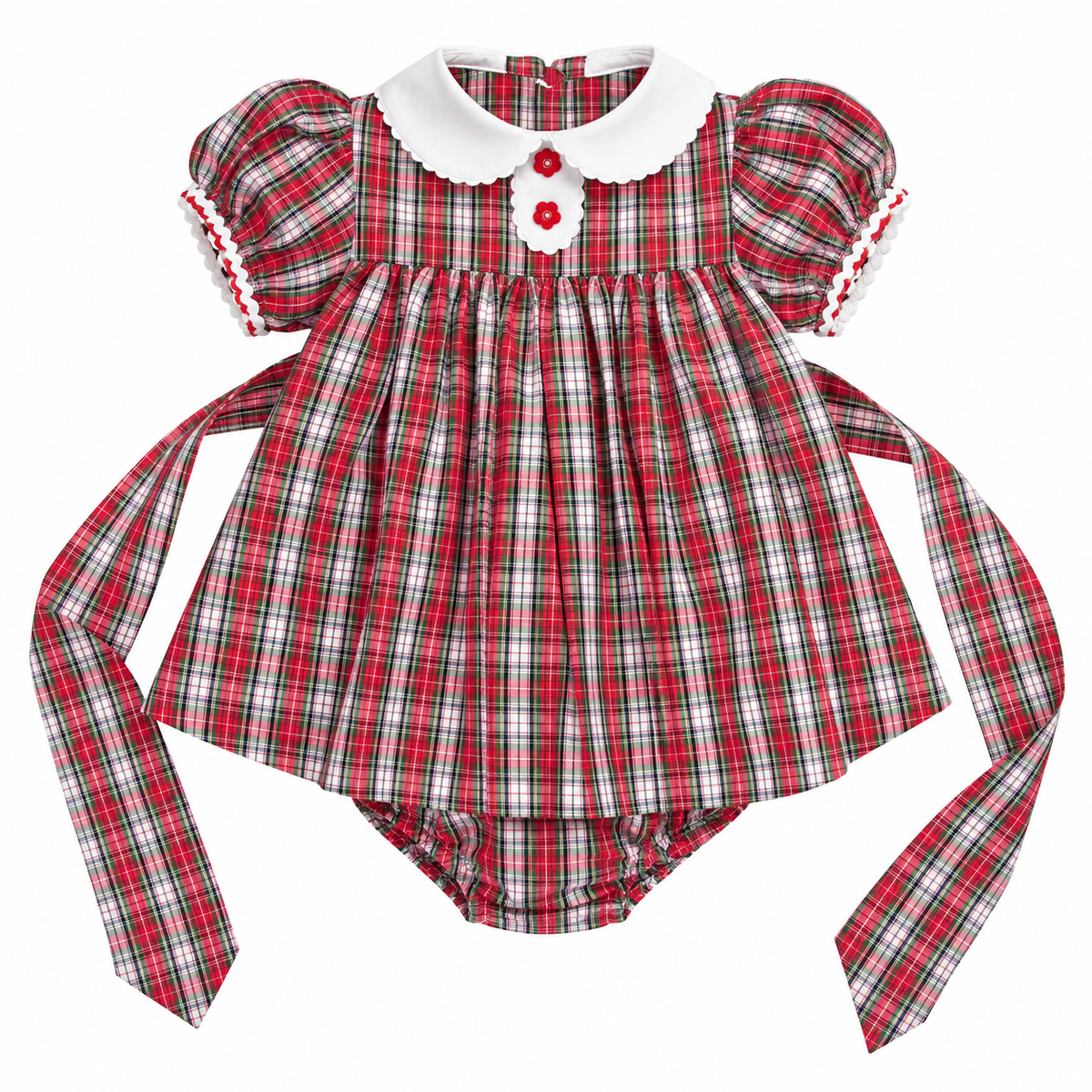 3T TBBC Tabitha’s Teacher’s Pet Dress – Prestonwood Plaid