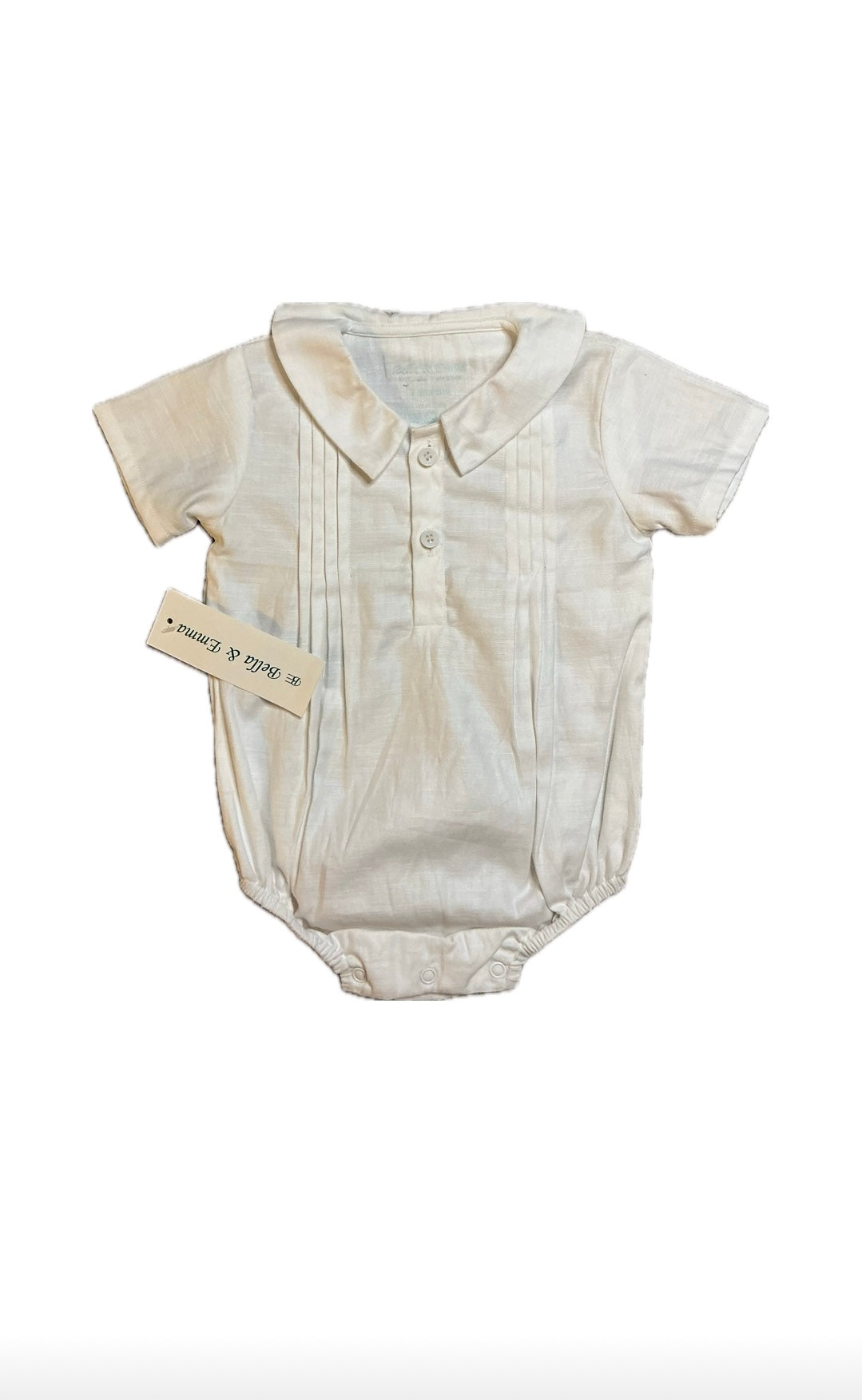 6M Bella & Emma White Peter Pan Bubble