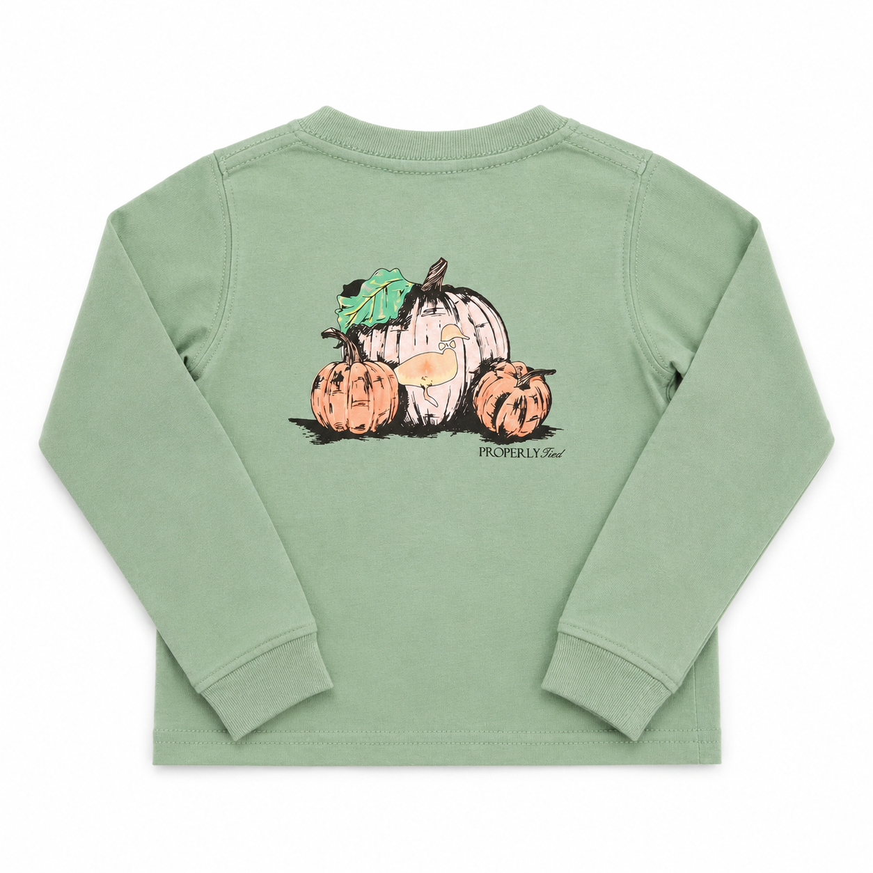 Properly Tied Pumpkin LS Tee