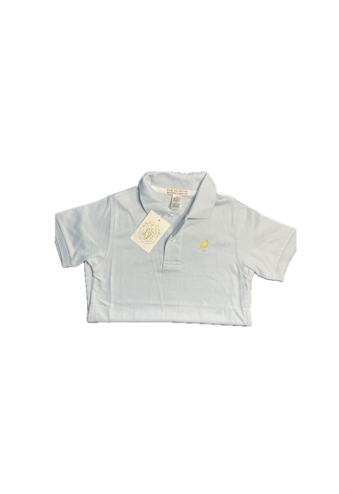 5 TBBC Prim and Proper Polo Buckhead Blue and Bellport Yellow