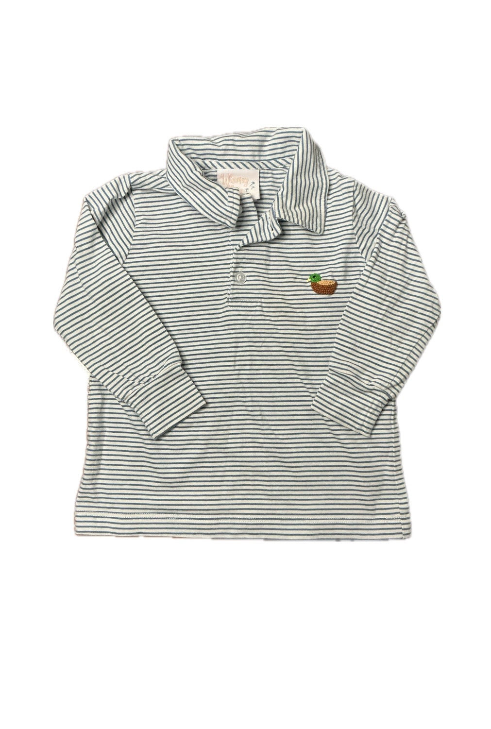 24M Whimsy Bay Kids Duck LS Polo