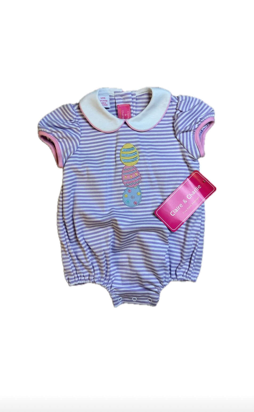 12M Claire and Charlie Easter Egg Bubble