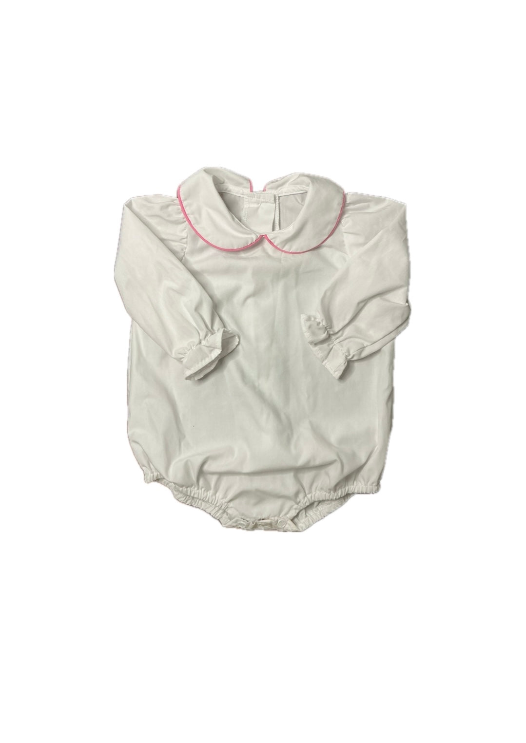 12-18M TBBC Britt Bubble in Worth Ave White and Palm Beach Pink