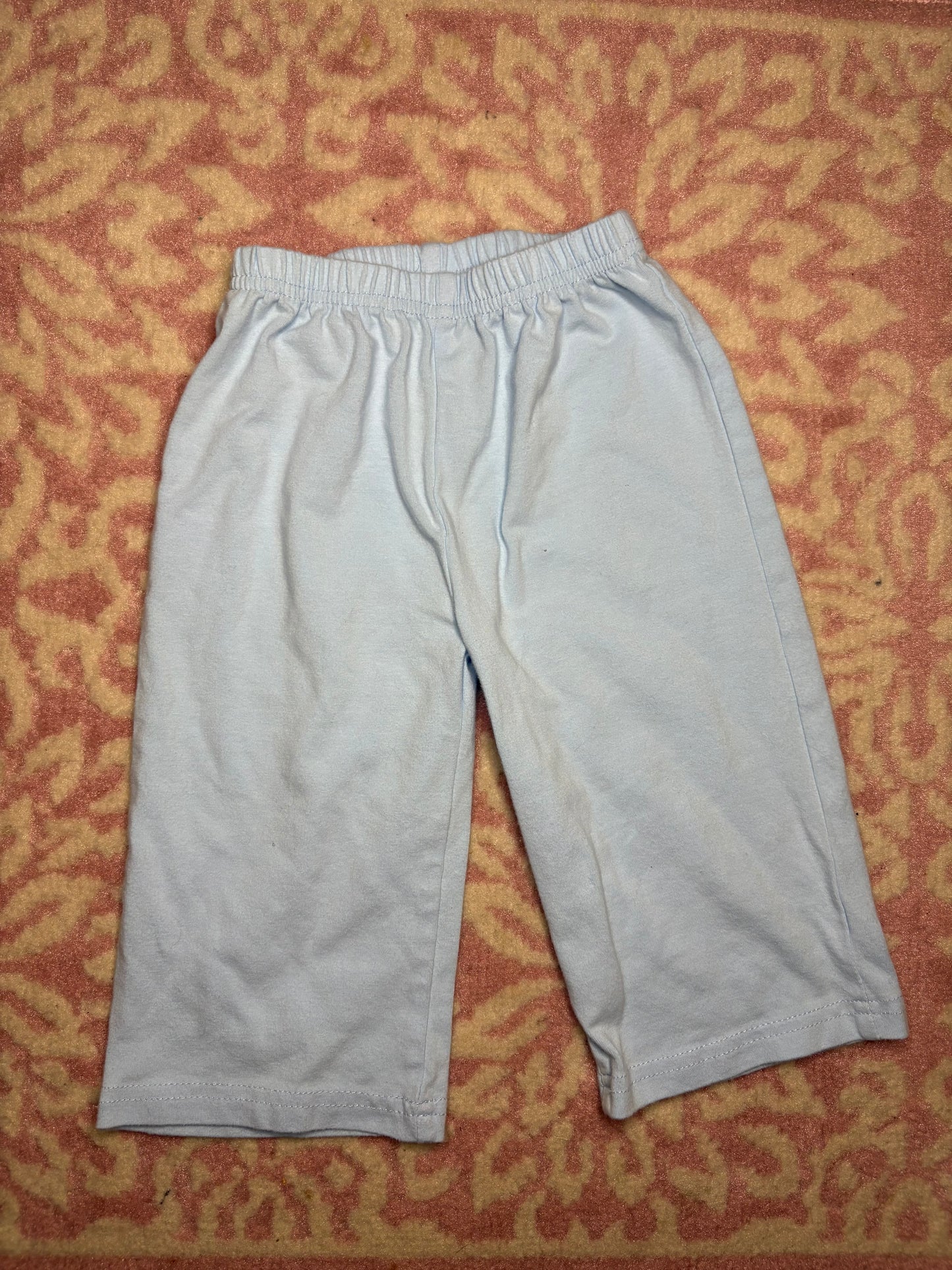 12M Trotter St Kids Light Blue Knit Pant