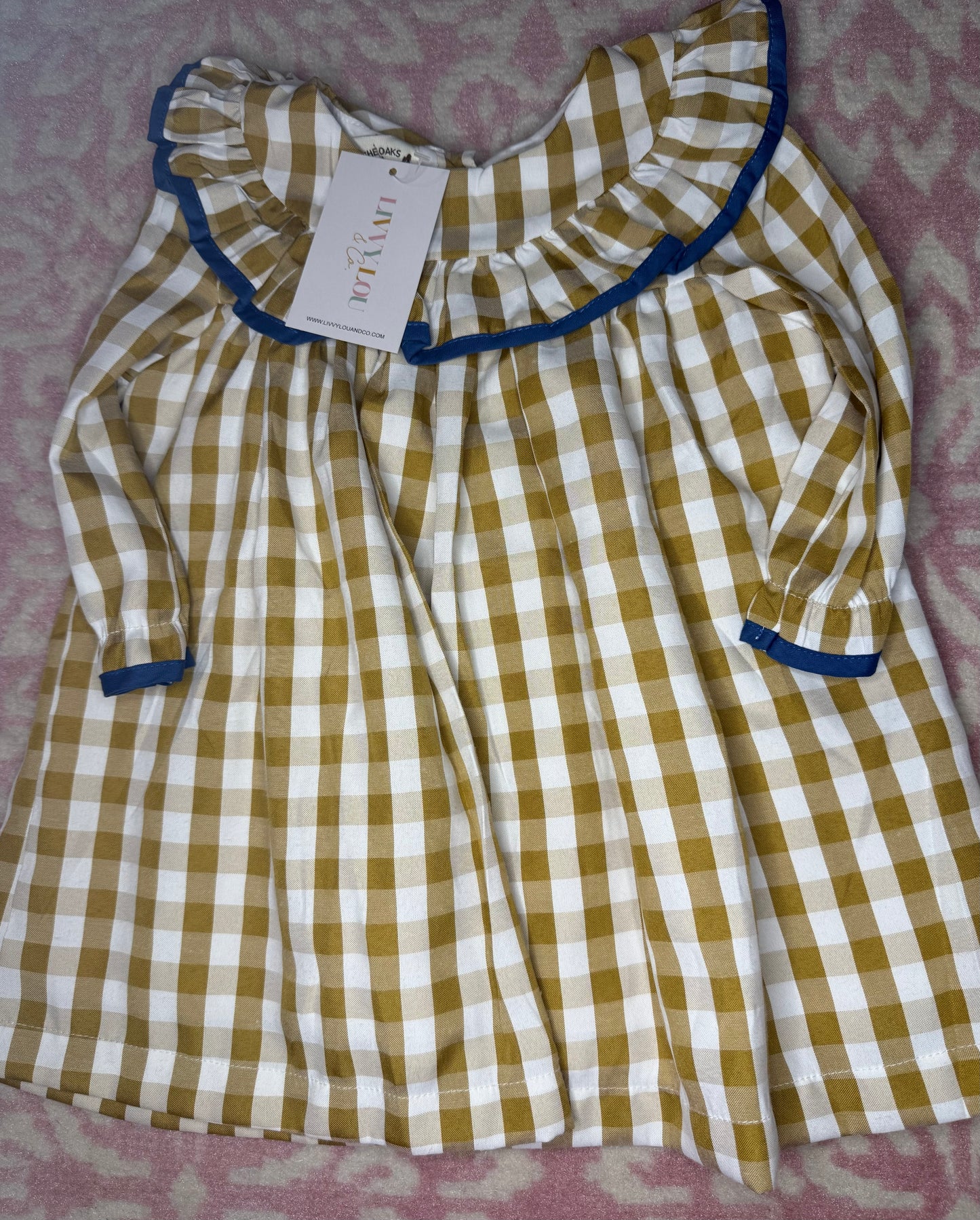 Sz 3 The Oaks Fall Ruffle Dress