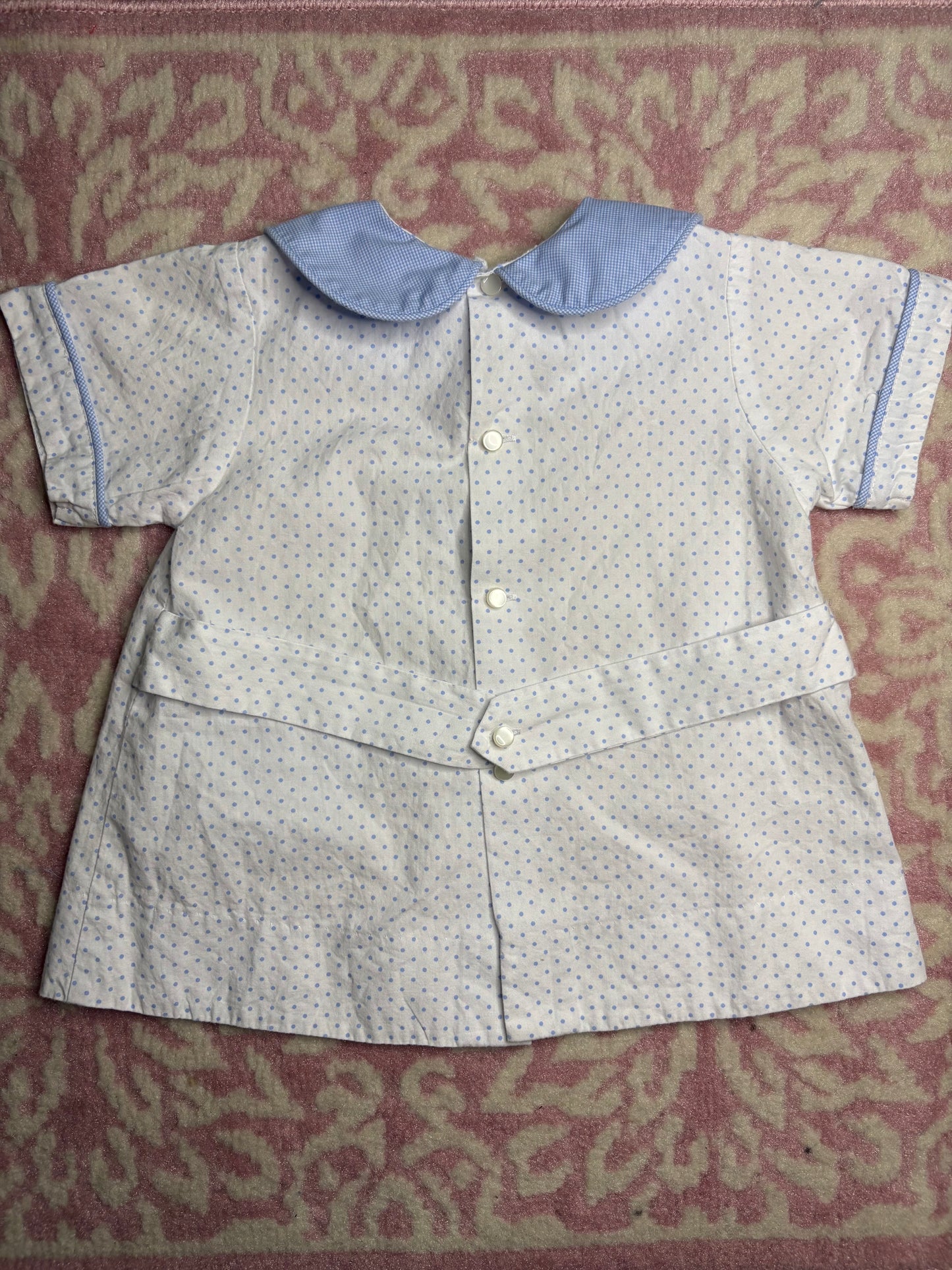 2T Baby Sen Peter Pan Collar Shirt