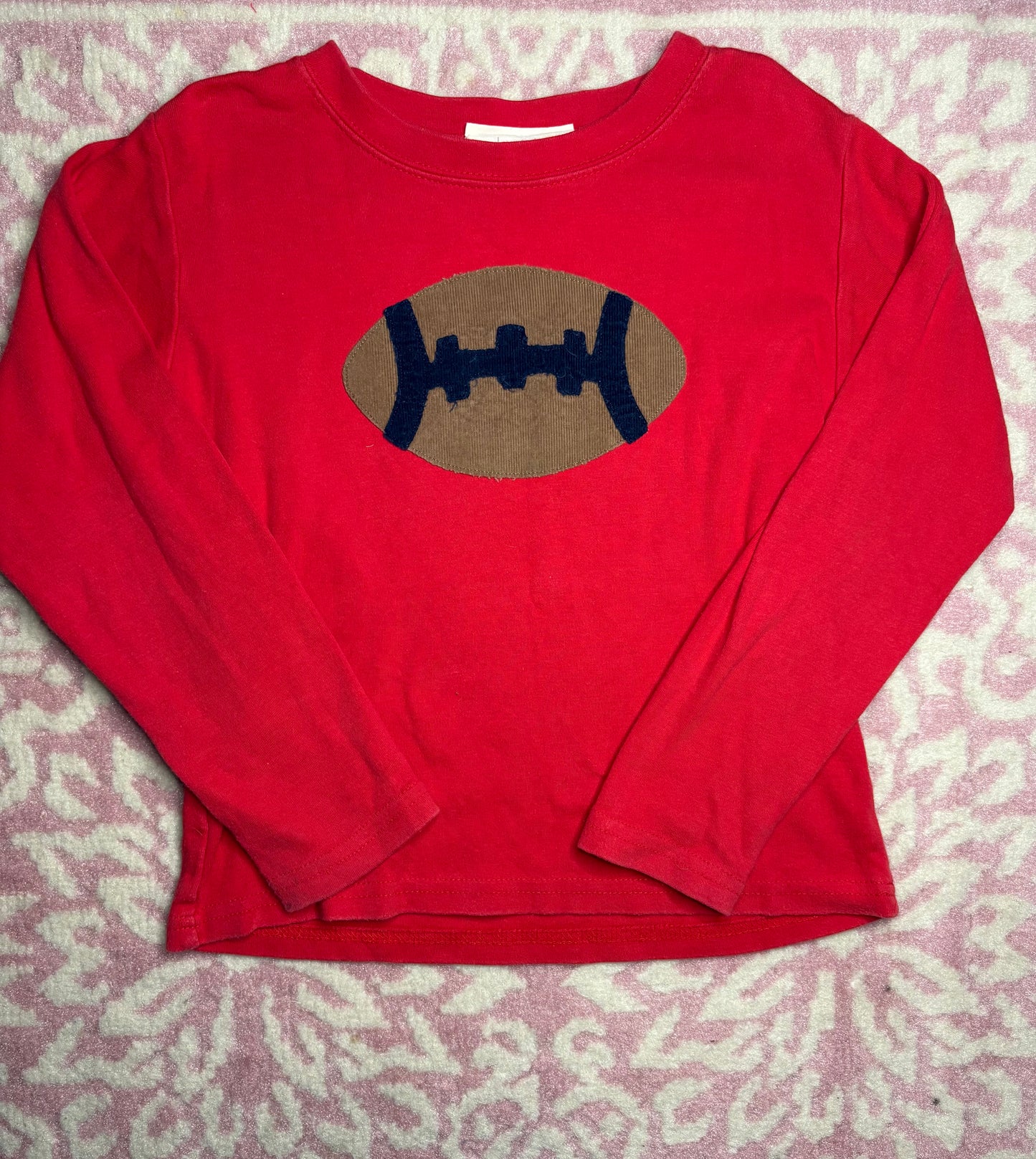 4 Hannah Kate LS Football Tee