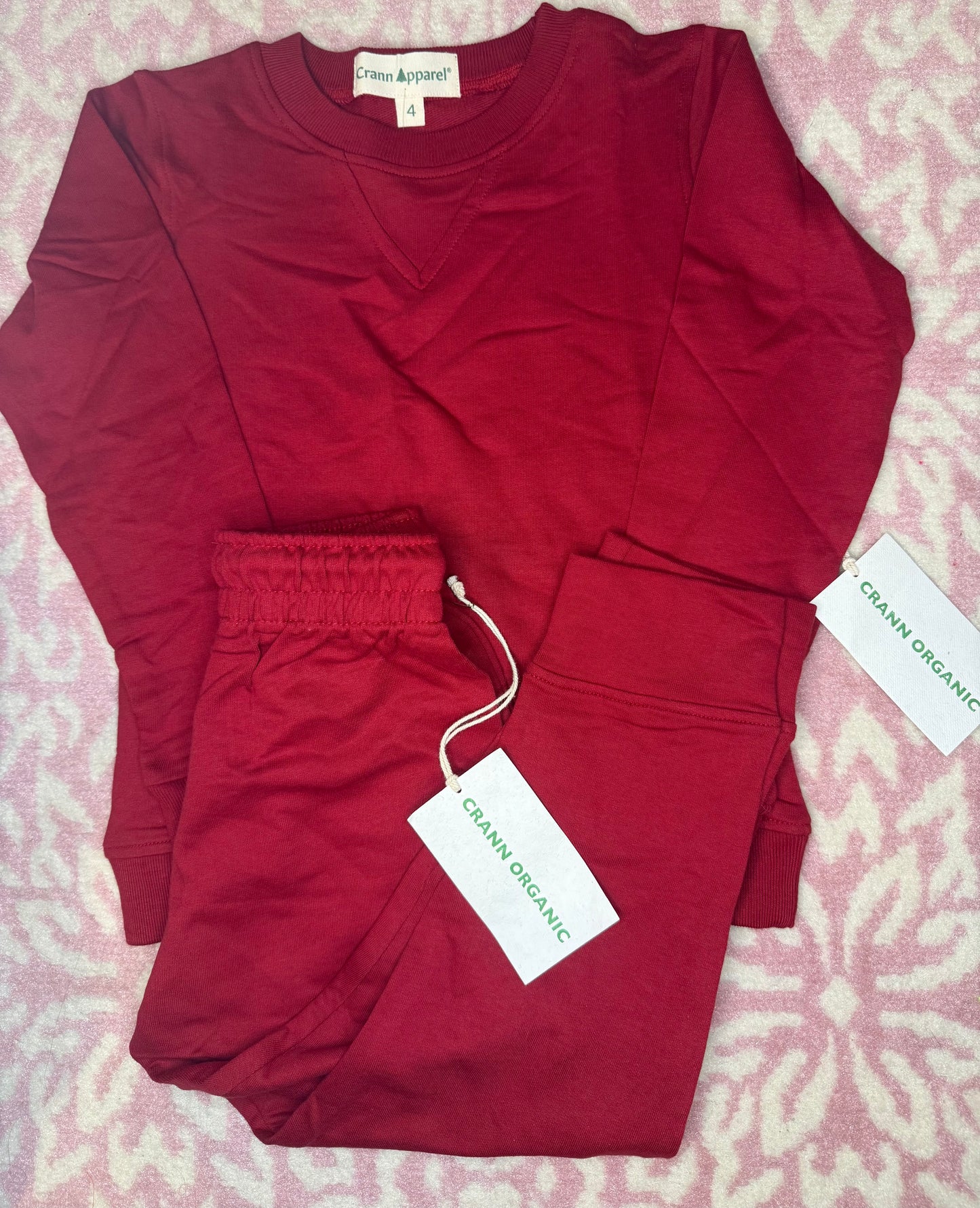 Sz 4 Crann Organic Sweatshirt Set