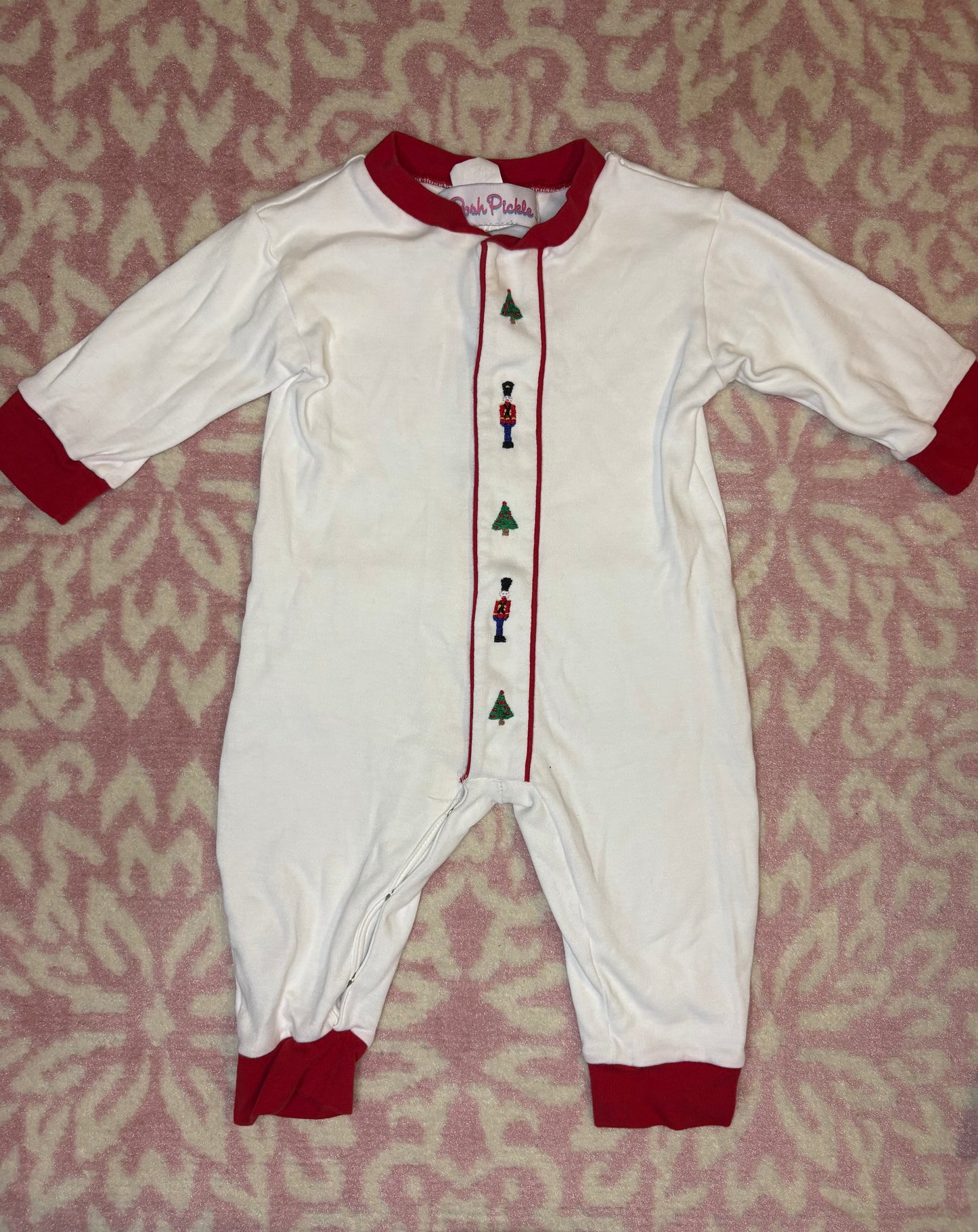 6M Posh Pickle Nutcracker and Christmas Tree Pajama