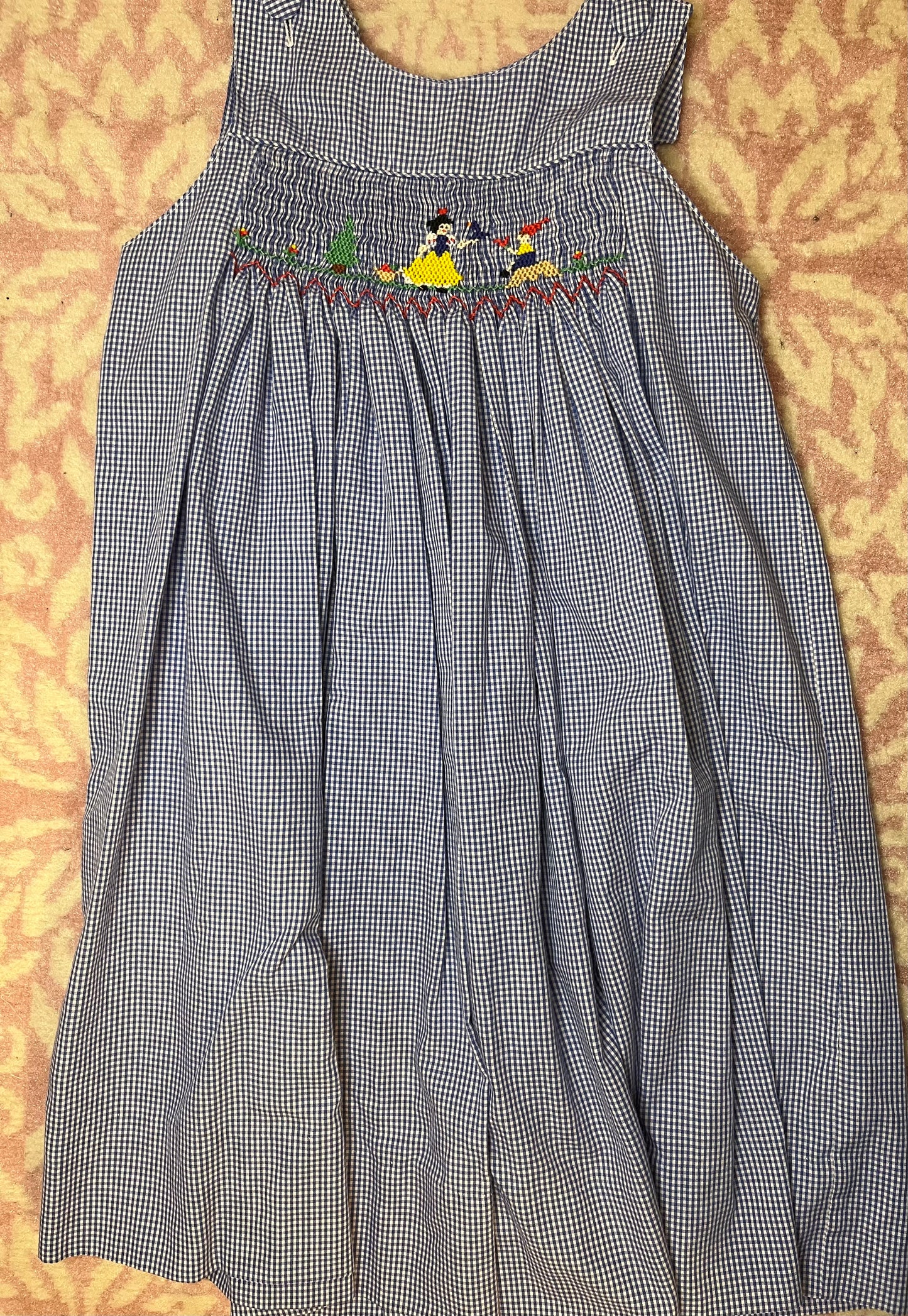 4 Amanda Remembered Snow White Smocked Dress