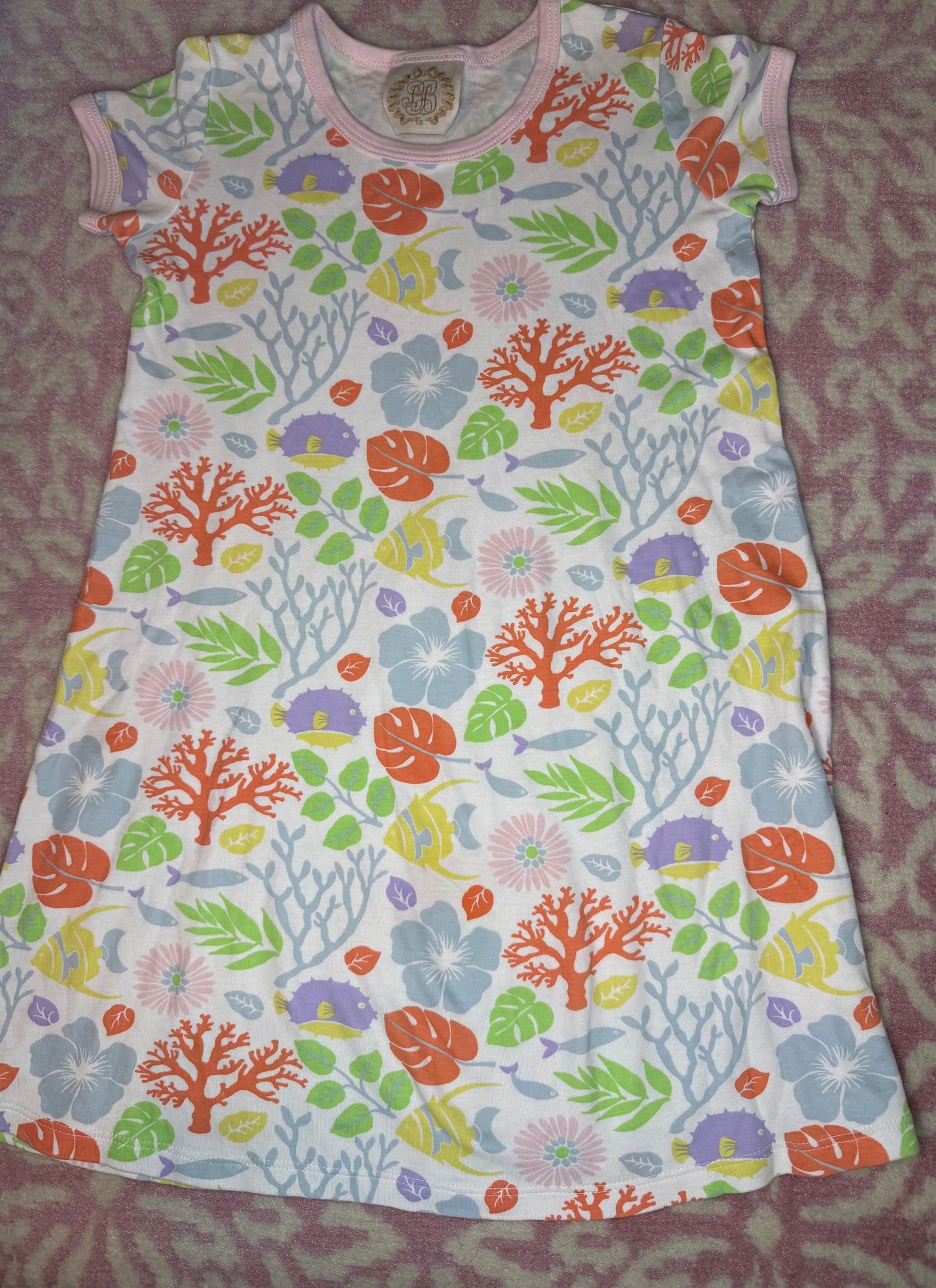 Sz 7 TBBC Bimini Botanical Polly Play Dress