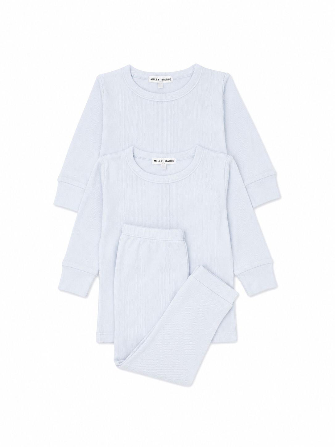 4T Milly Marie Blue Knit Pant Set Bundle