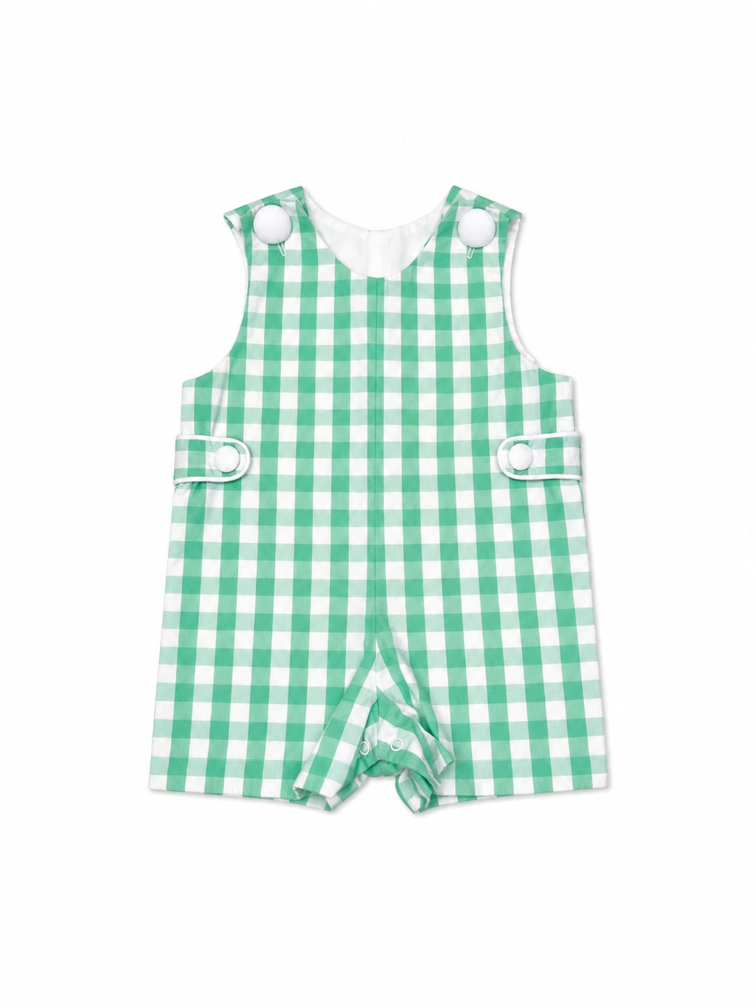 6M Banana Split Green Gingham Jon Jon