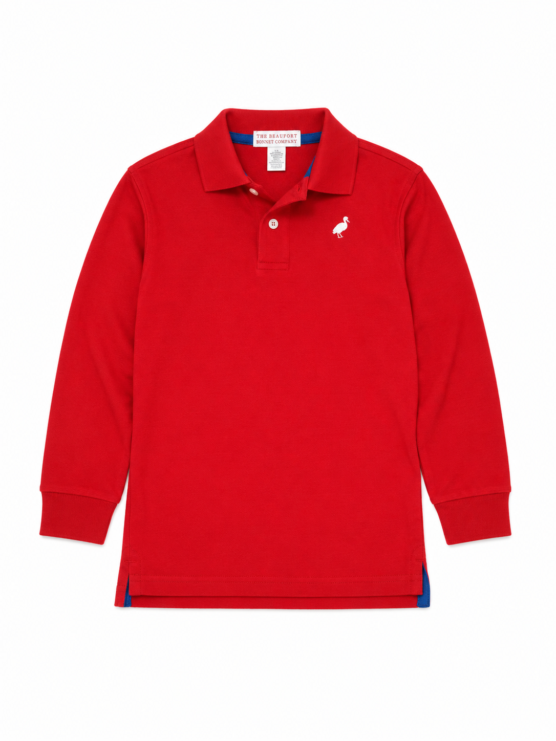 7 TBBC Prim & Proper LS Polo Richmond Red
