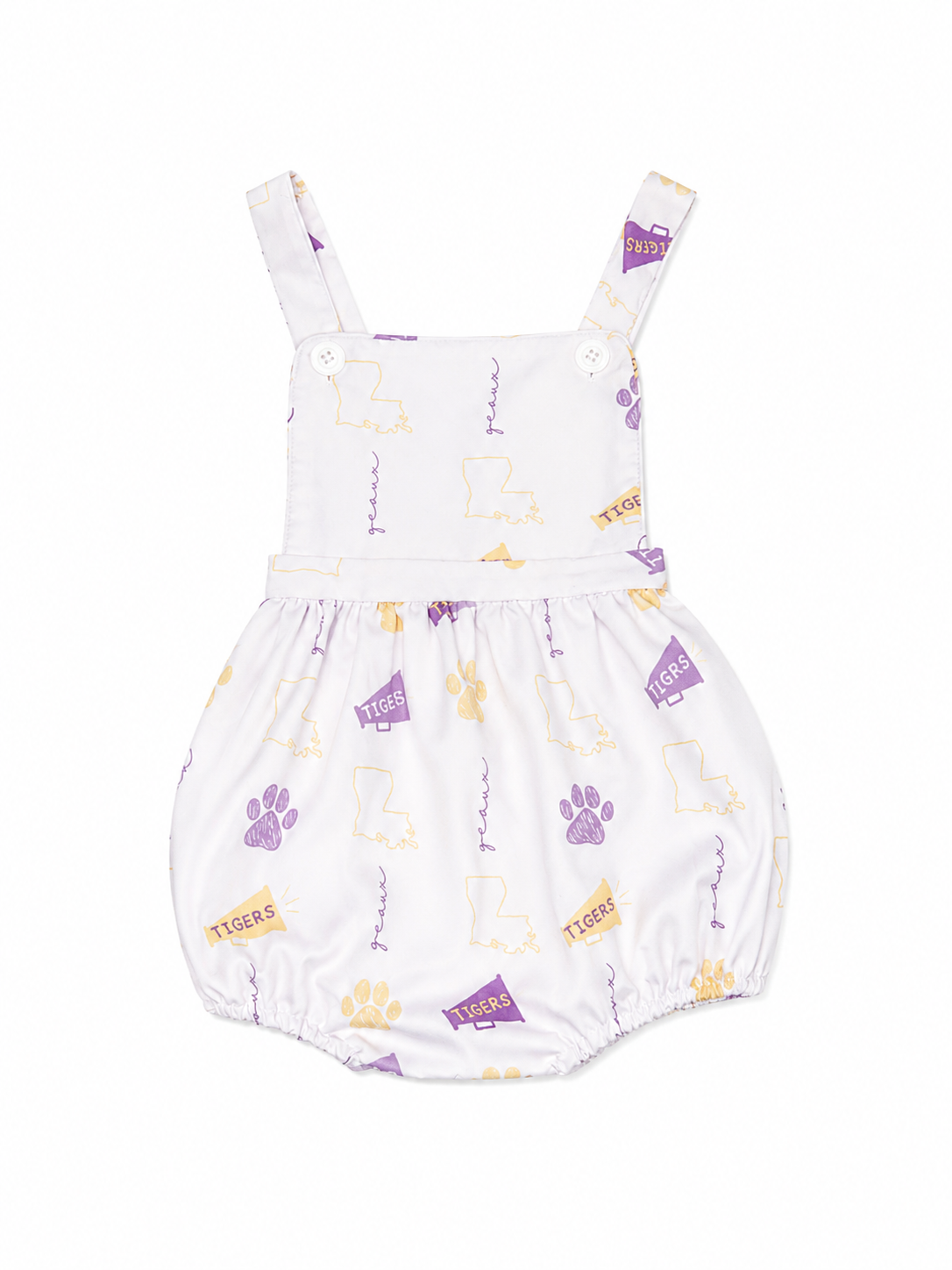 18M Bitty Babe LSU Game Day Sunsuit