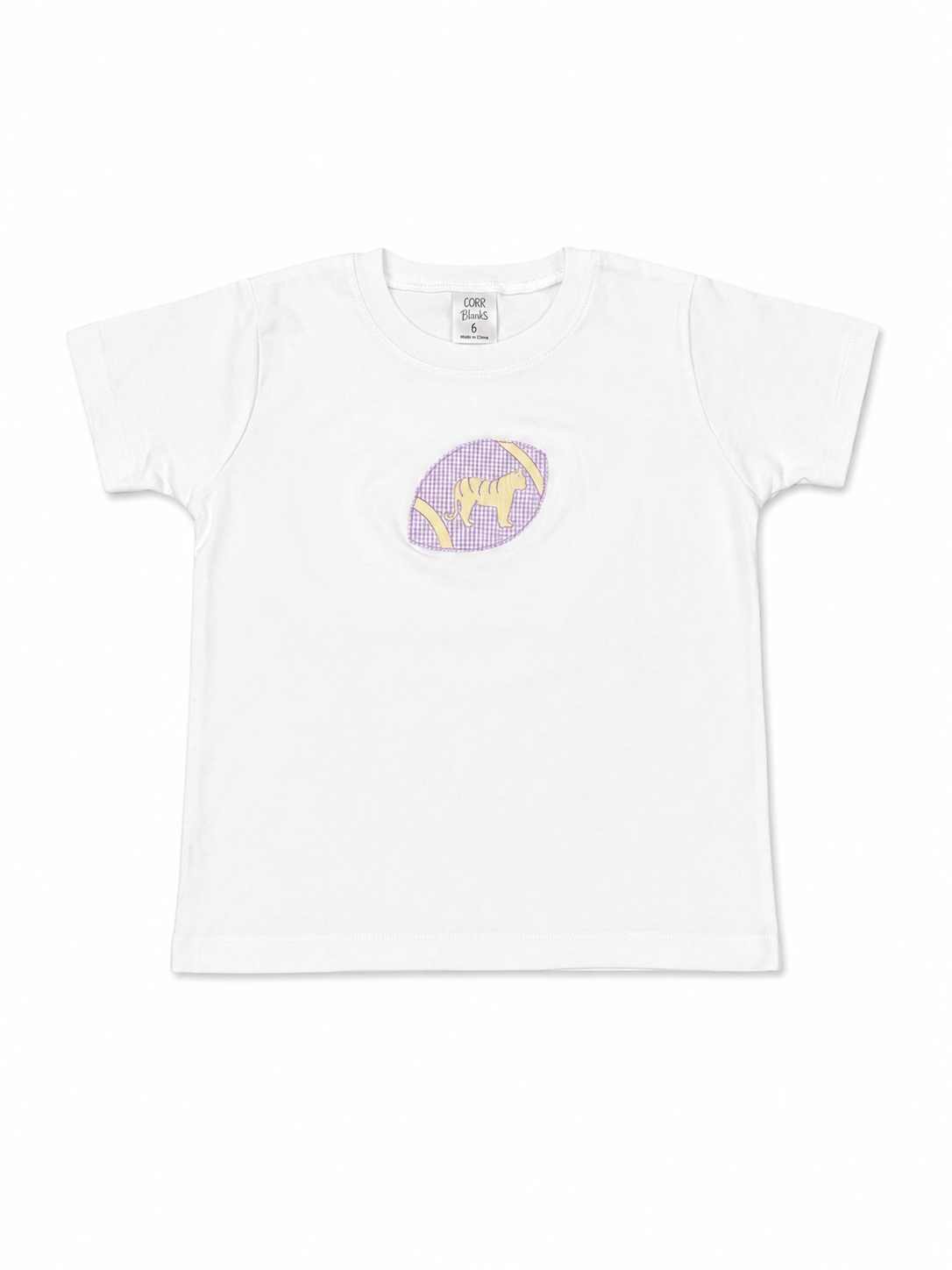 6 BB Blanks Custom LSU Appliqué Tee