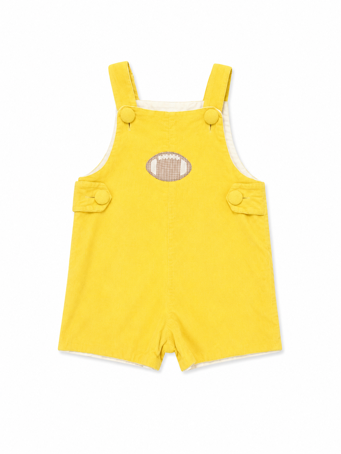 3 Hannah Kate LSU Football Appliqué Cord Jon Jon
