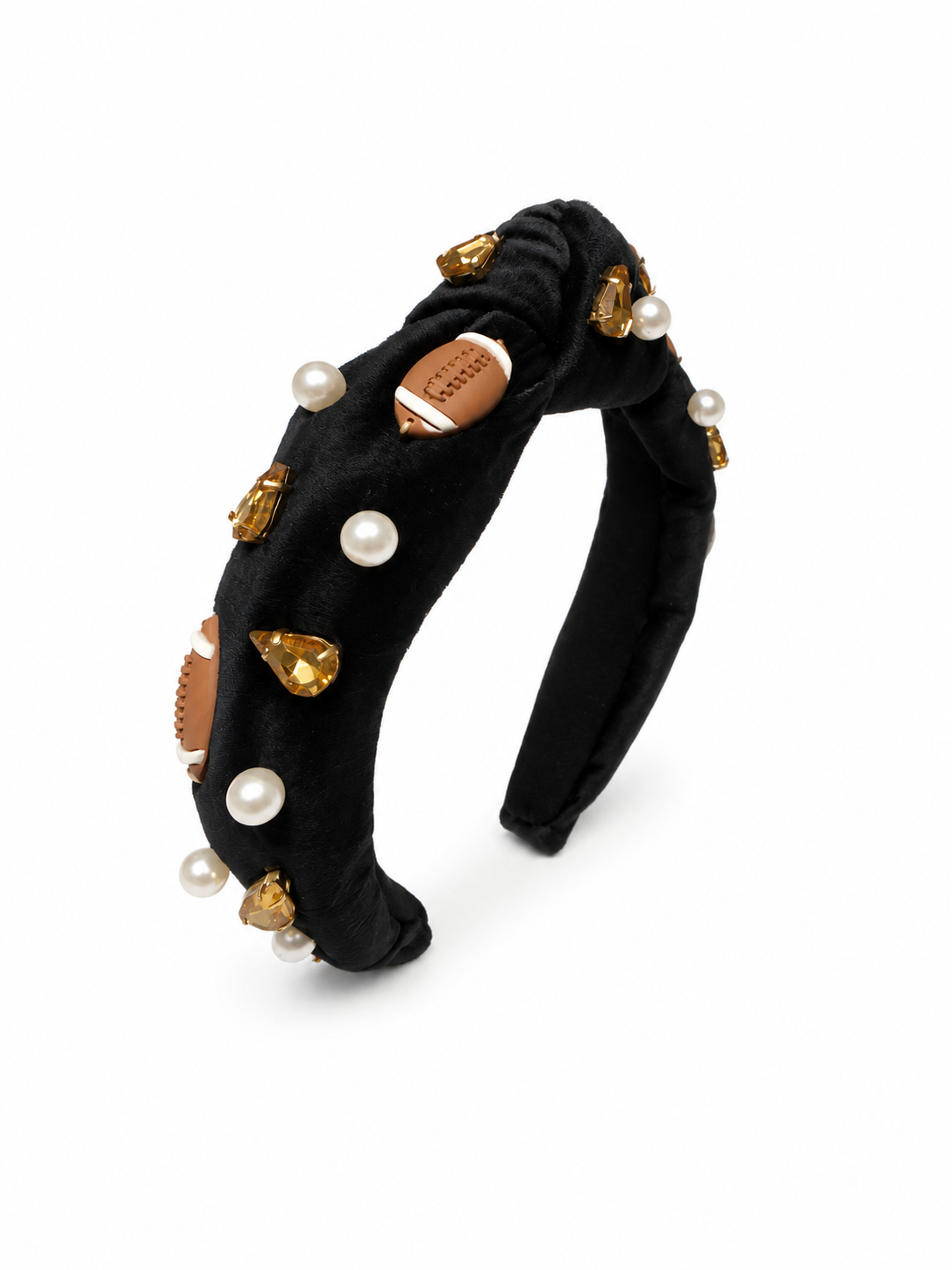 Blended Spirit Saints Football Velvet Headband