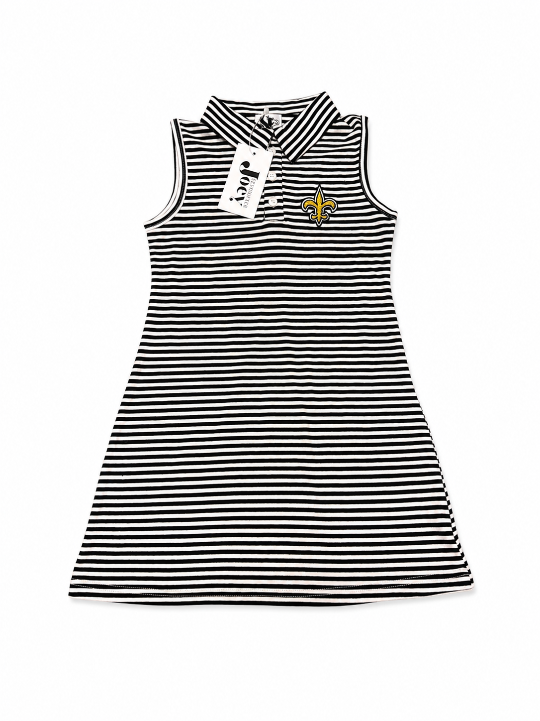 5/6T Joey Seersucker Saints Dress