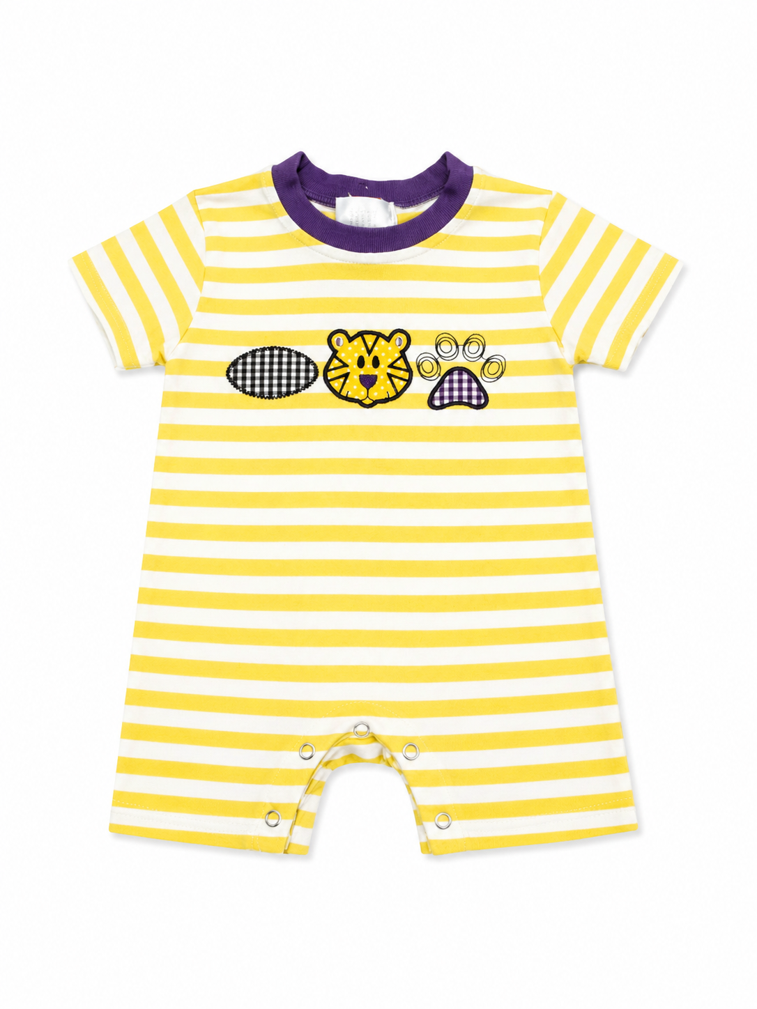 3M Jellybean LSU Tigers Romper