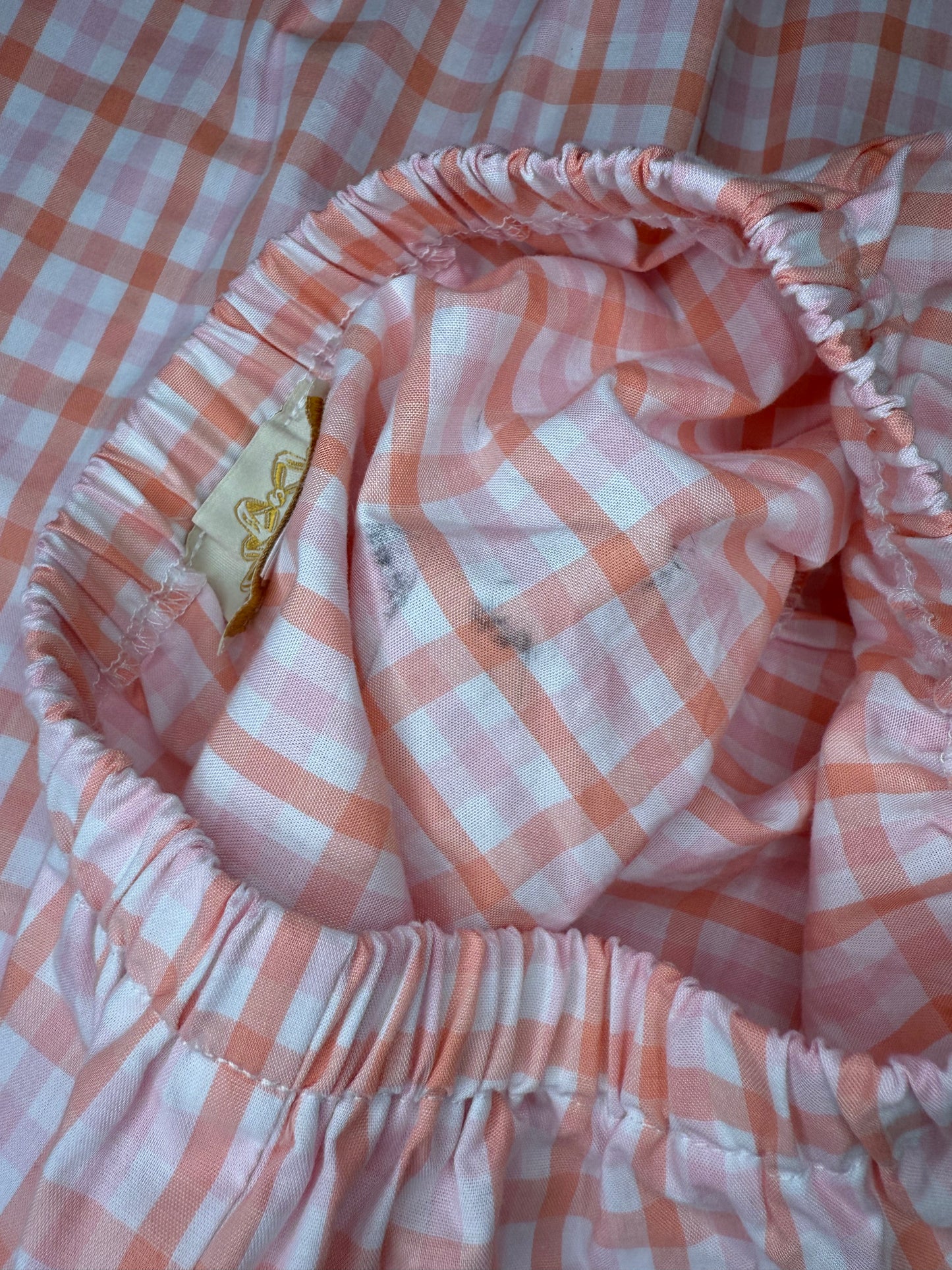 Sz 5 TBBC Dorothy Day Dress (with bloomers) - Pomander Plaid