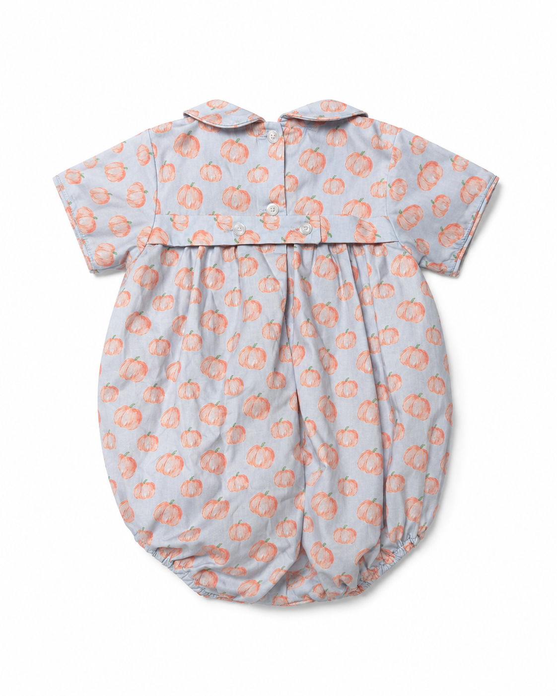 12M James & Lottie Baby Blue Pumpkin Bubble