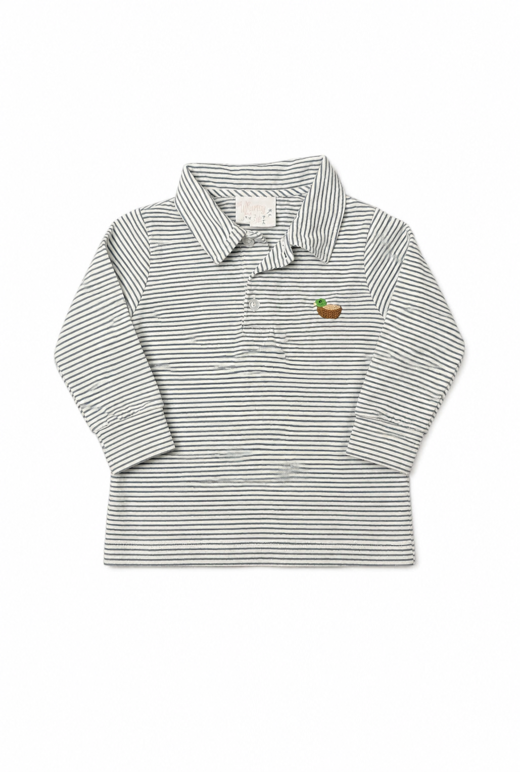 24M Whimsy Bay Kids Duck LS Polo