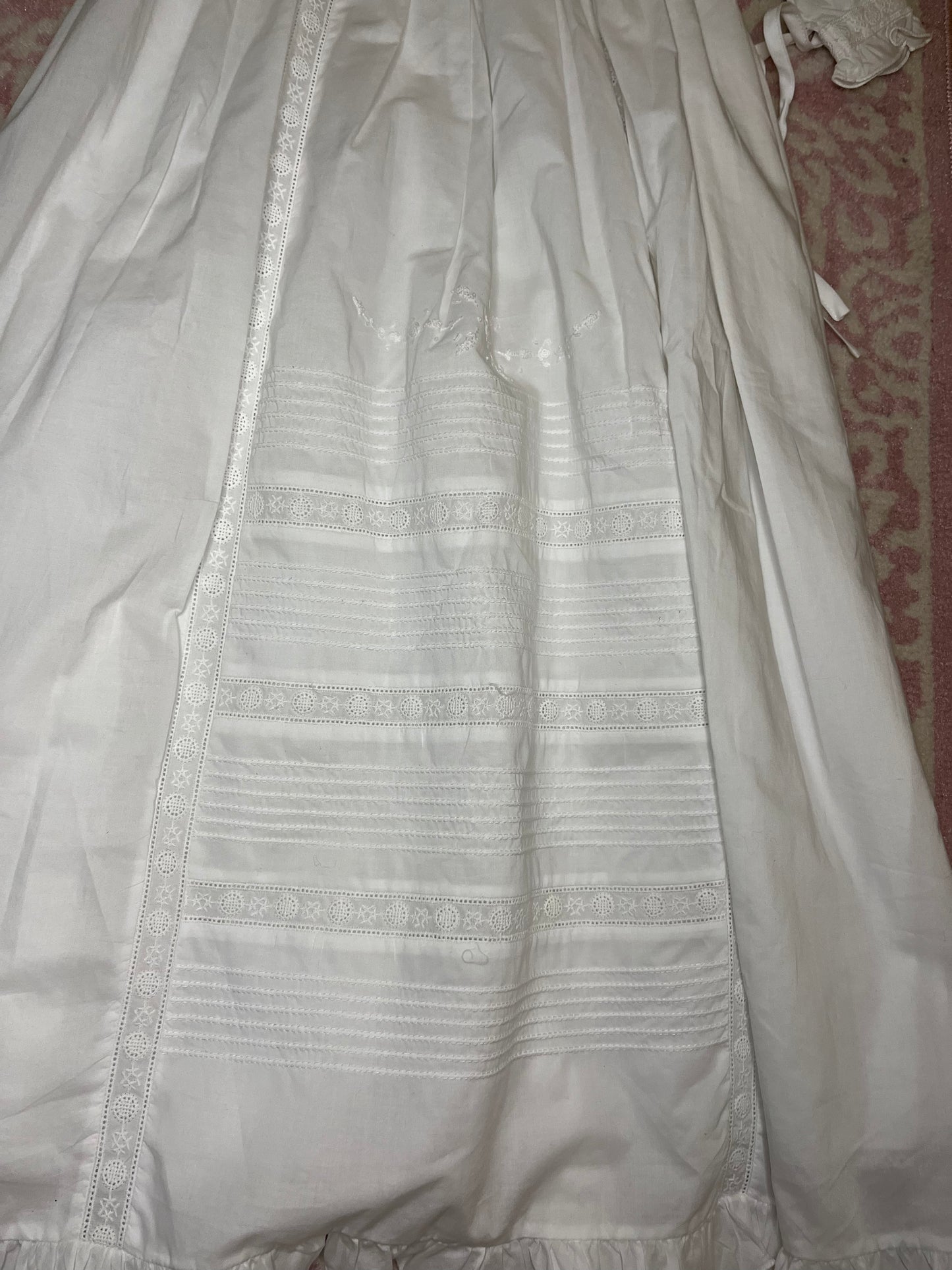 6-12M Kissy Kissy Nicole Baptism Long Sleeve Gown