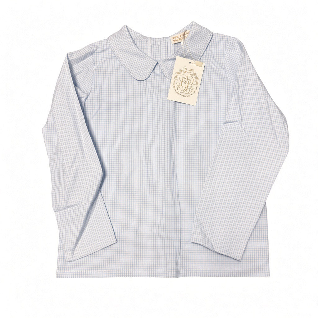 4T TBBC Peter Pan Collar Shirt Barbluewin