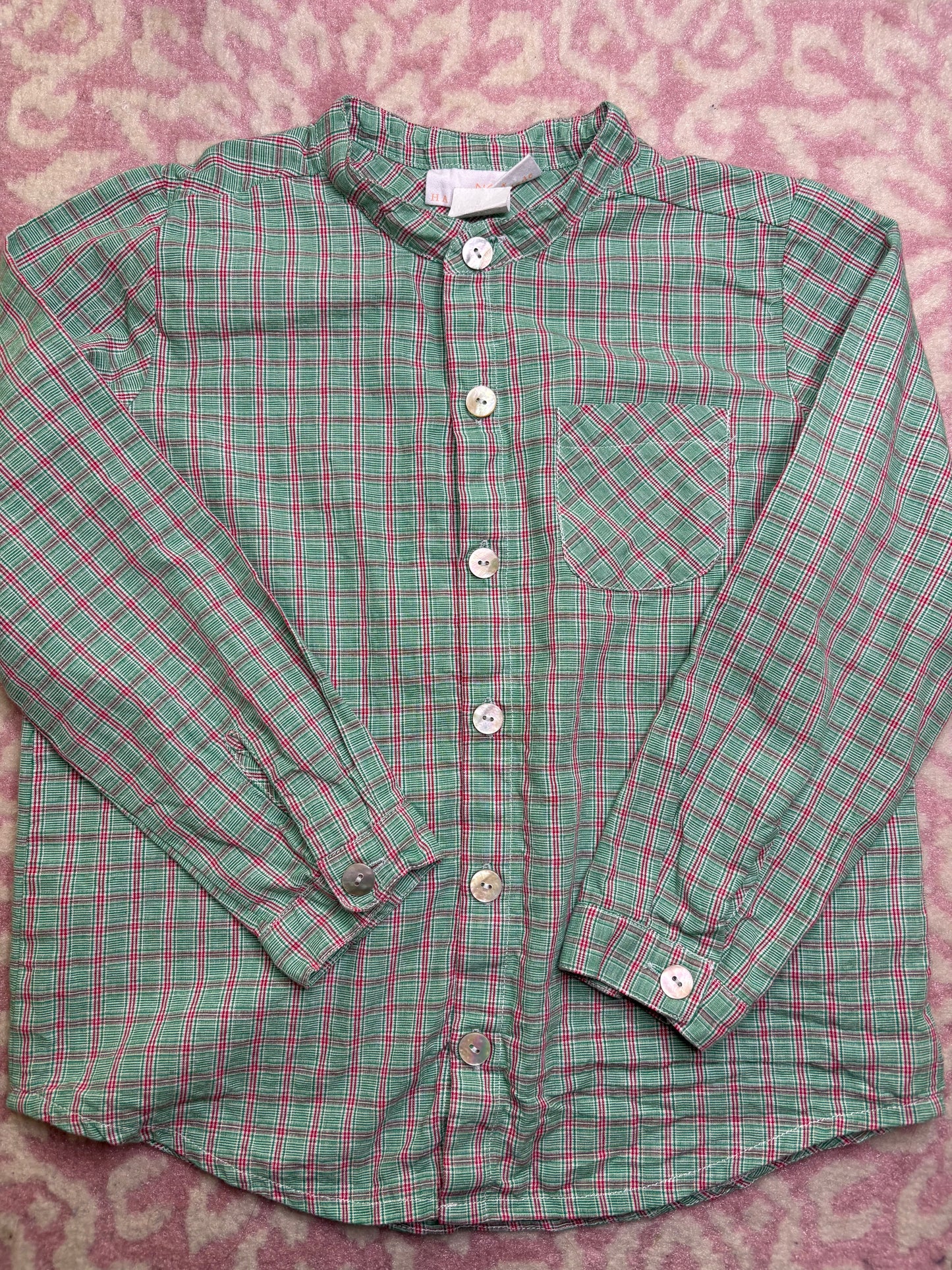 5 Hannah Kate Christmas Plaid Button Down