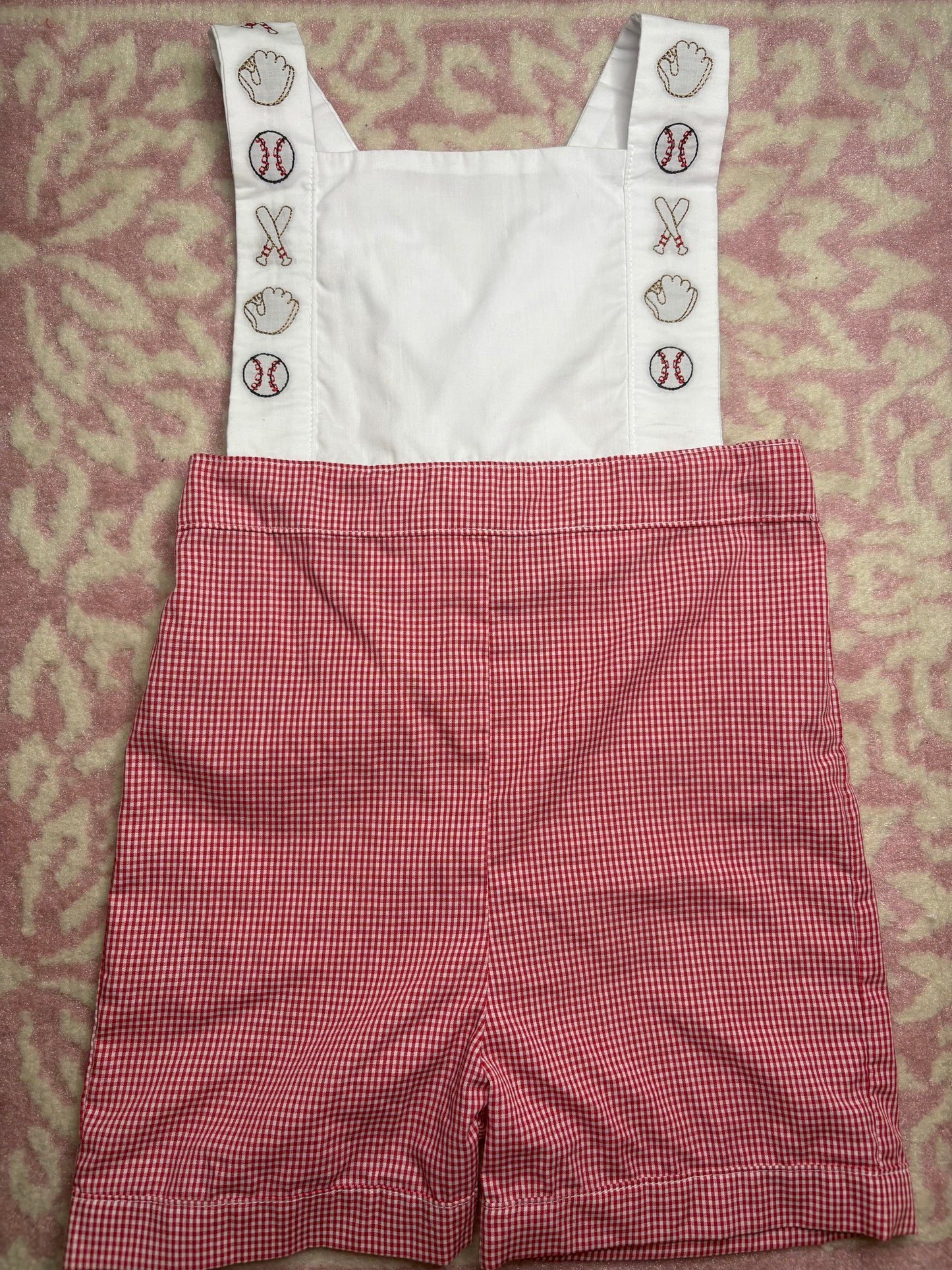3T Magnolia Streel Baseball Sunsuit