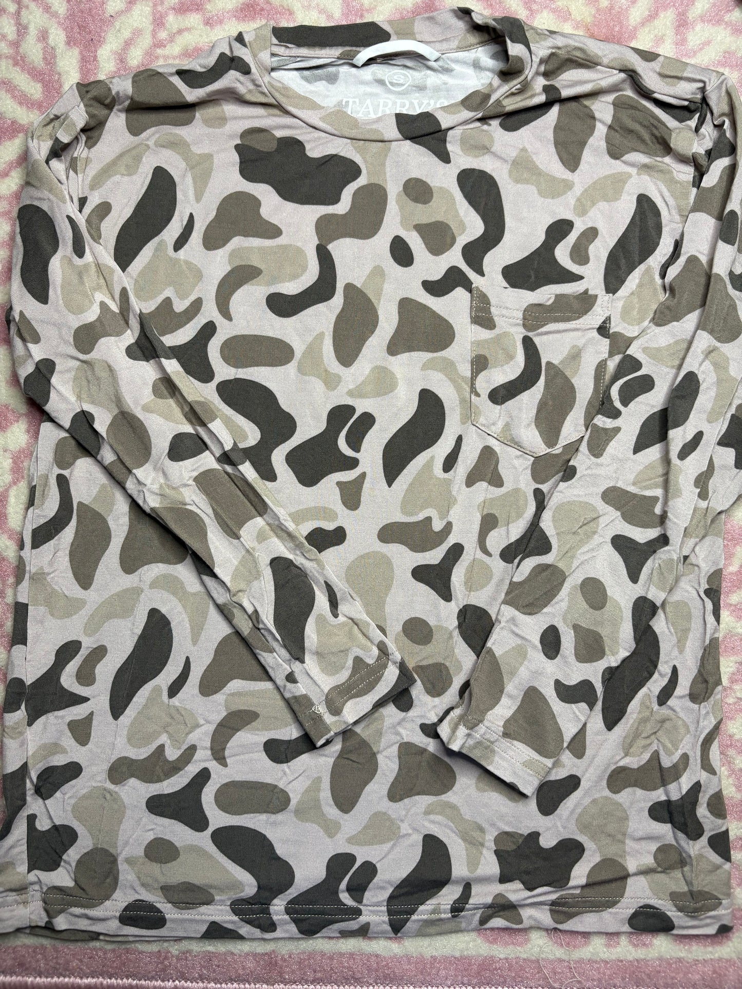 S Tarrys Camo LS Shirt