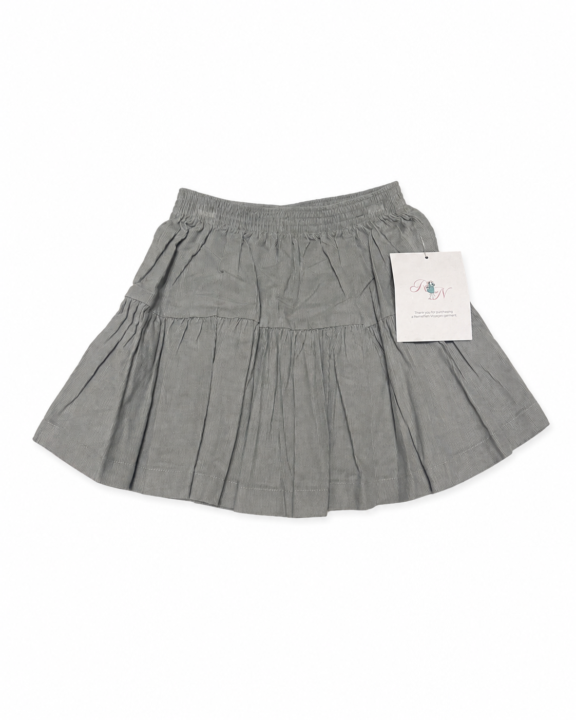 Remember Nguyen Gray Cord Daphne Skirt